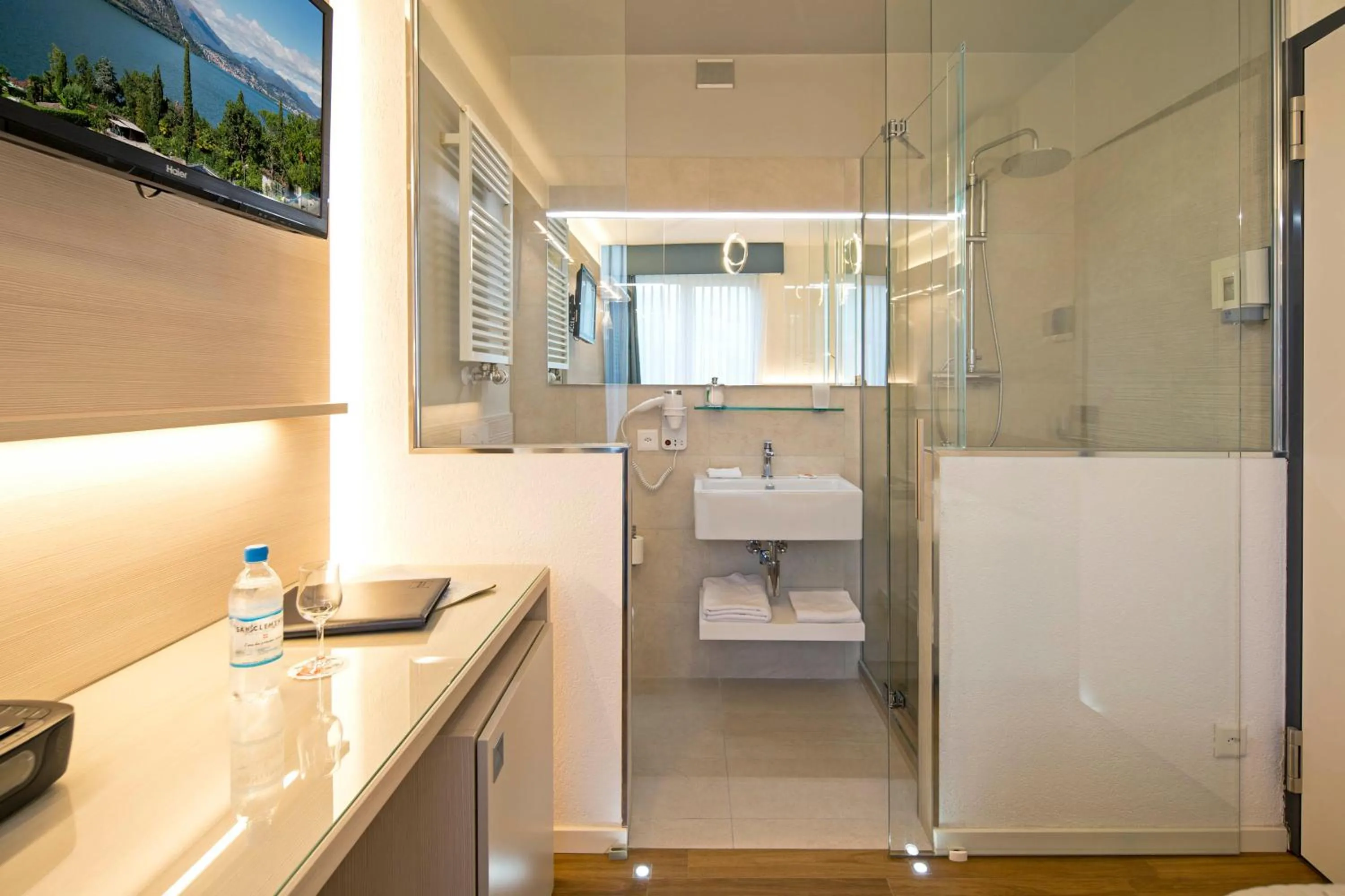 Bathroom in Hotel Campione