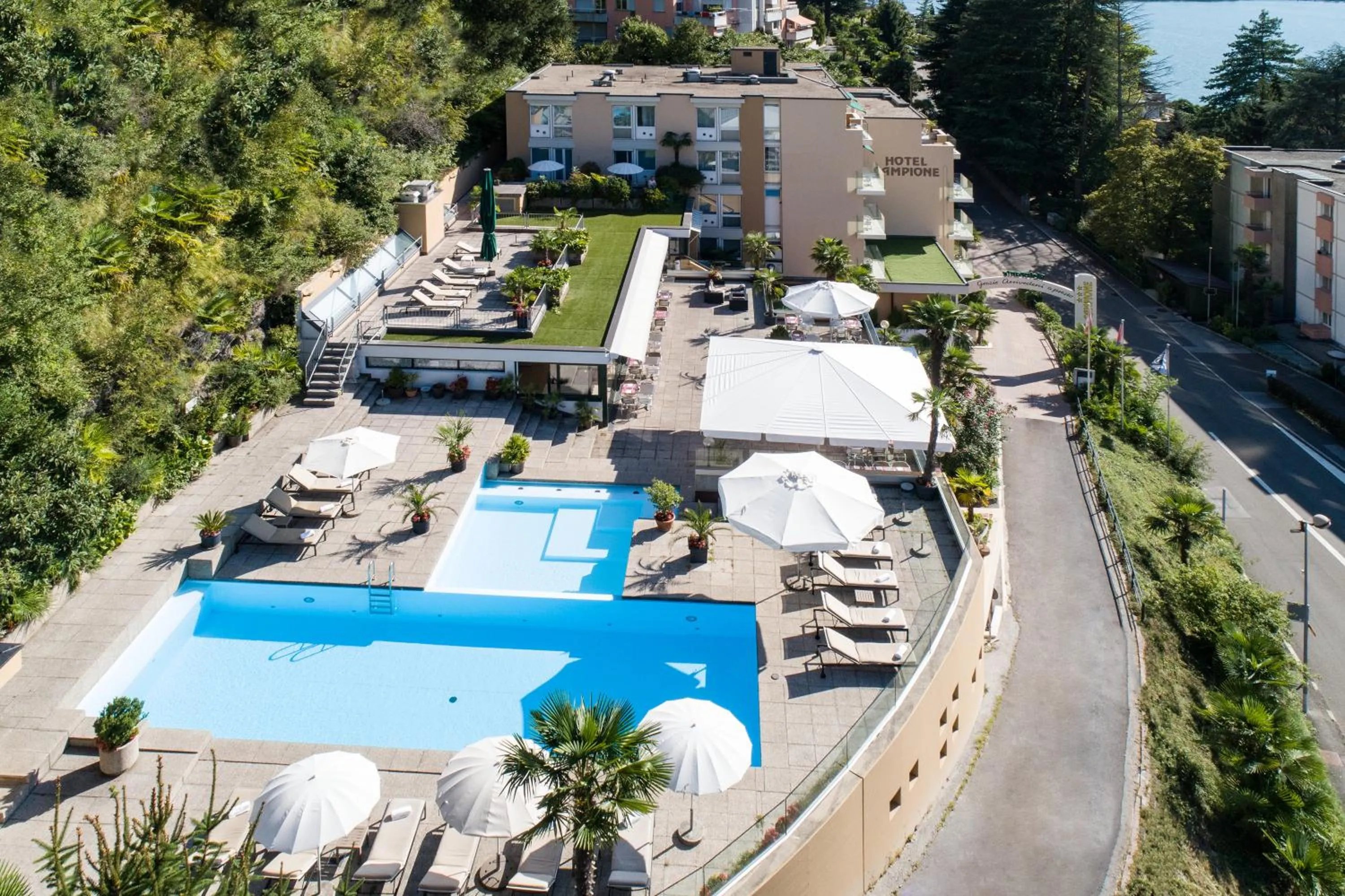 Property building in Hotel Campione