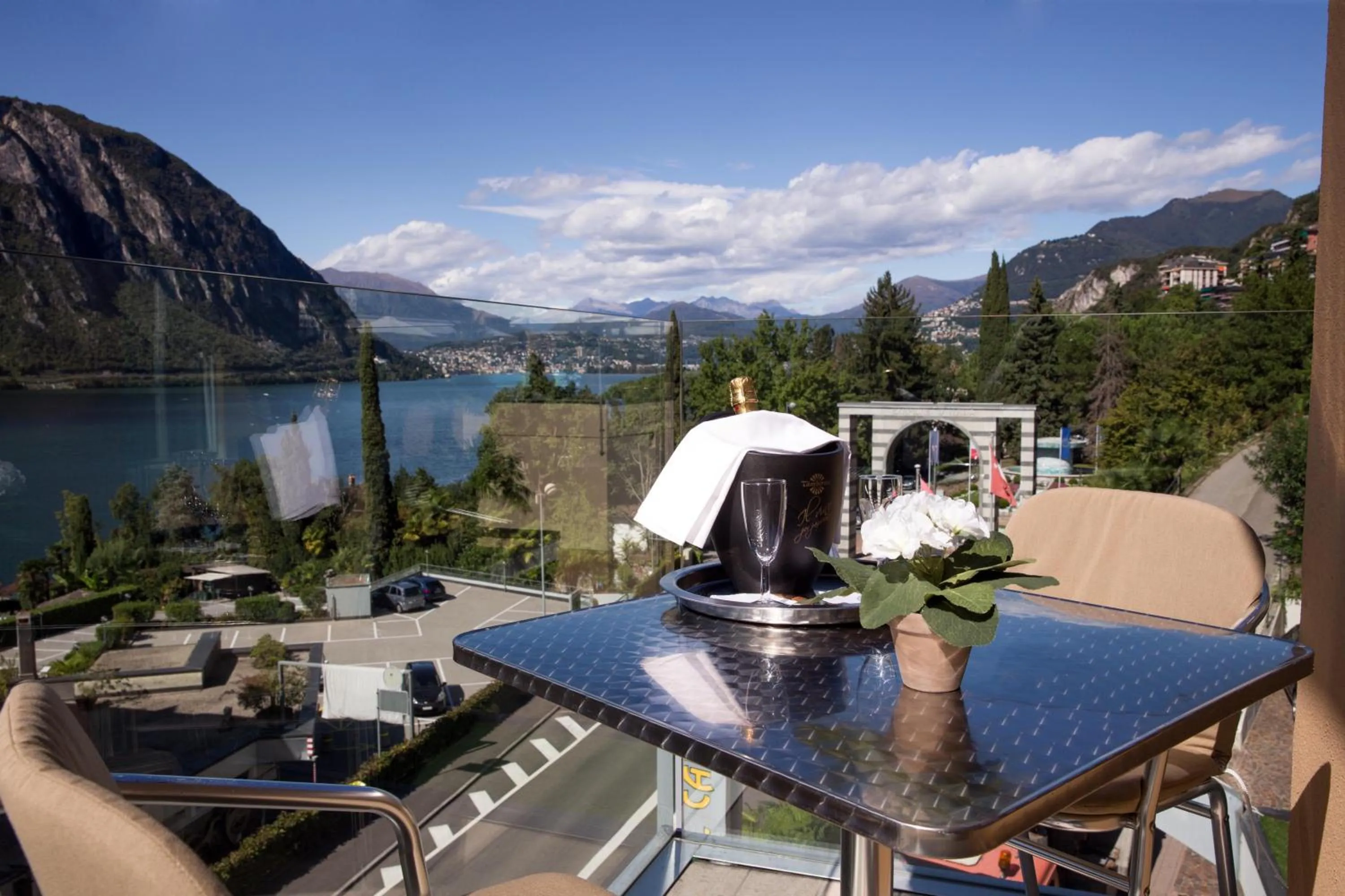 View (from property/room) in Hotel Campione