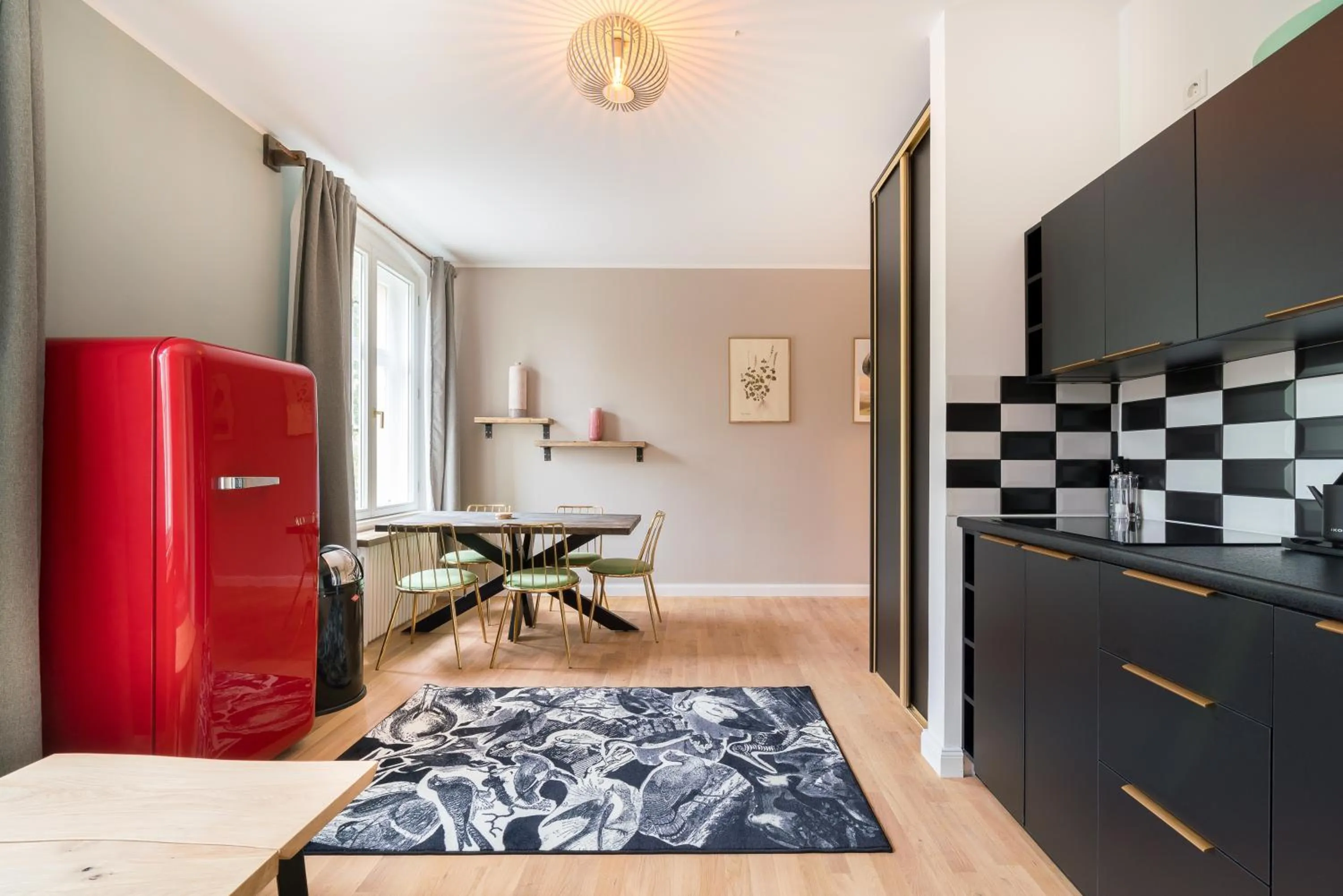 Kitchen or kitchenette in Design Apartments - "Villa Arnim"