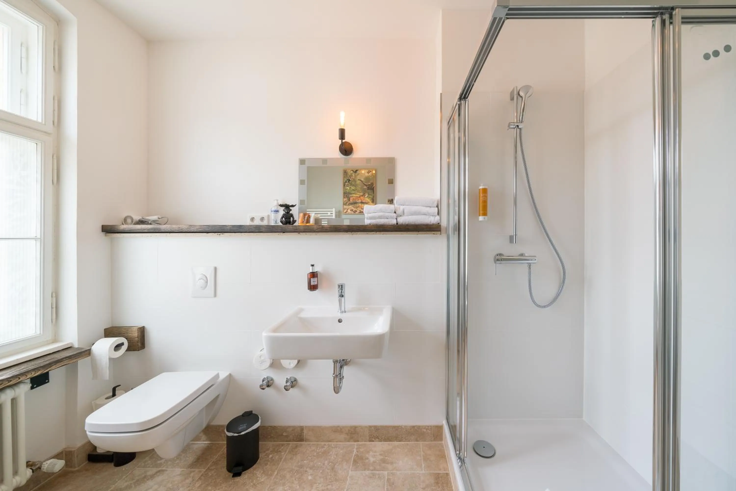 Shower in Design Apartments - "Villa Arnim"