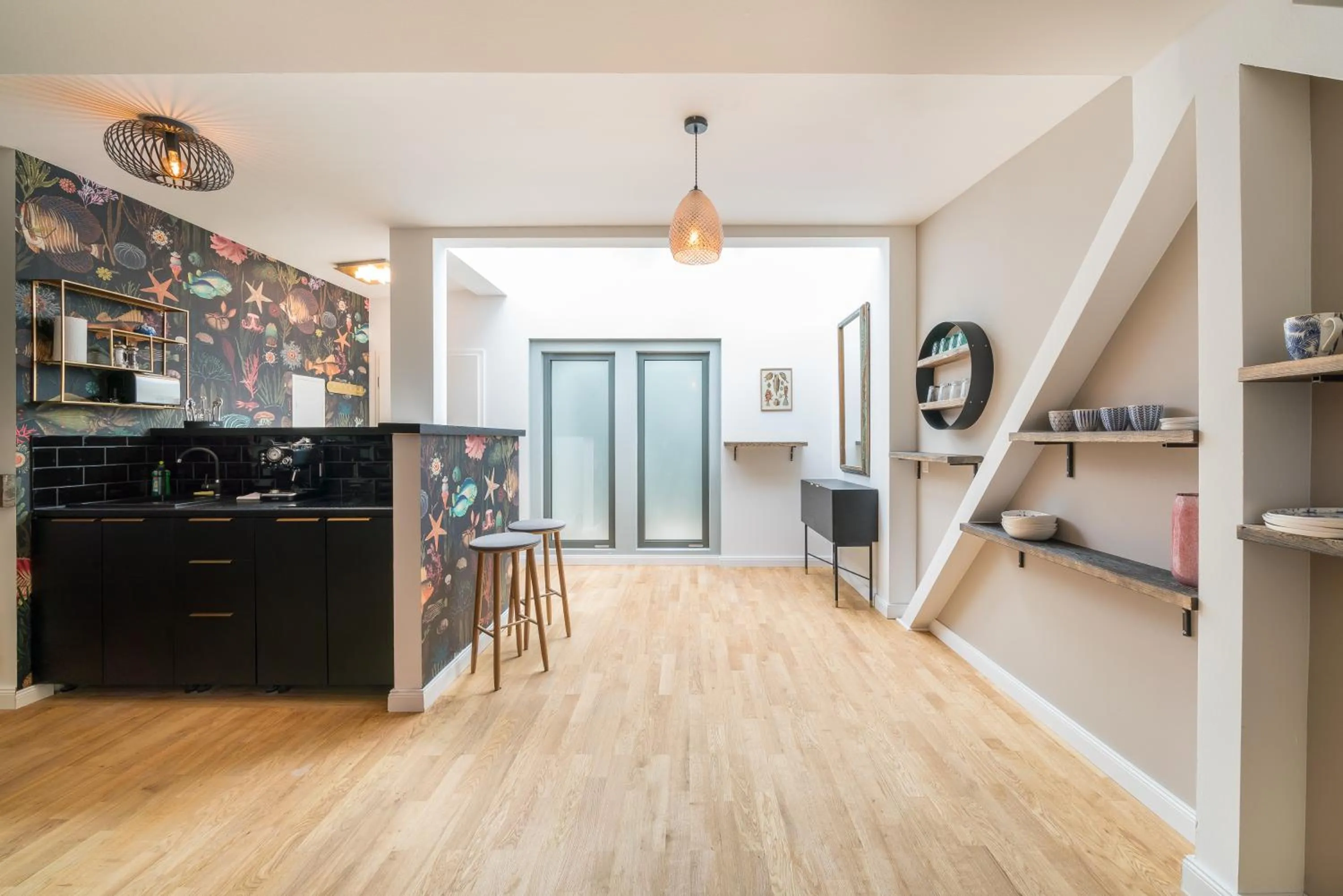 Kitchen or kitchenette in Design Apartments - "Villa Arnim"