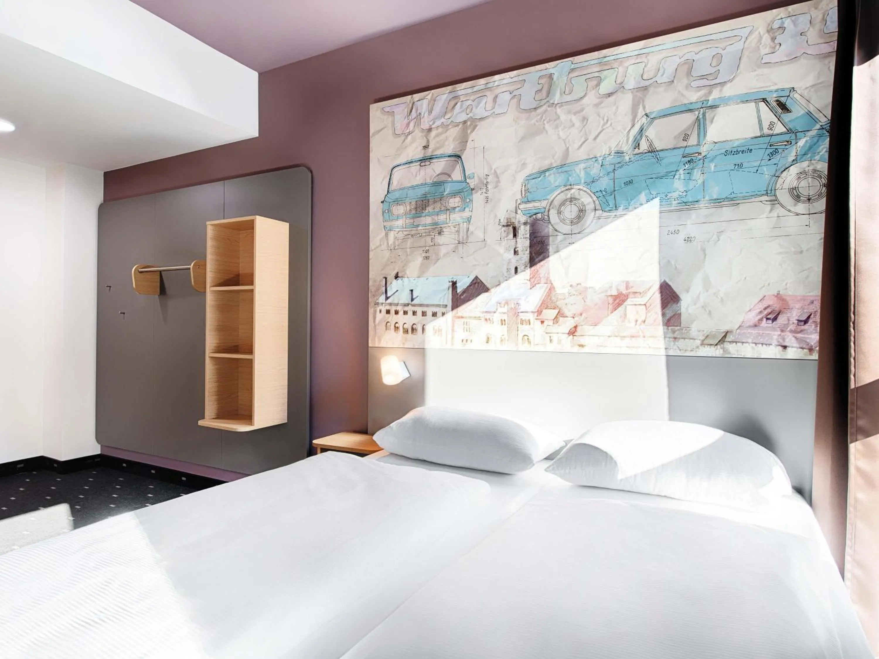 Photo of the whole room, Bed in B&B Hotel Eisenach