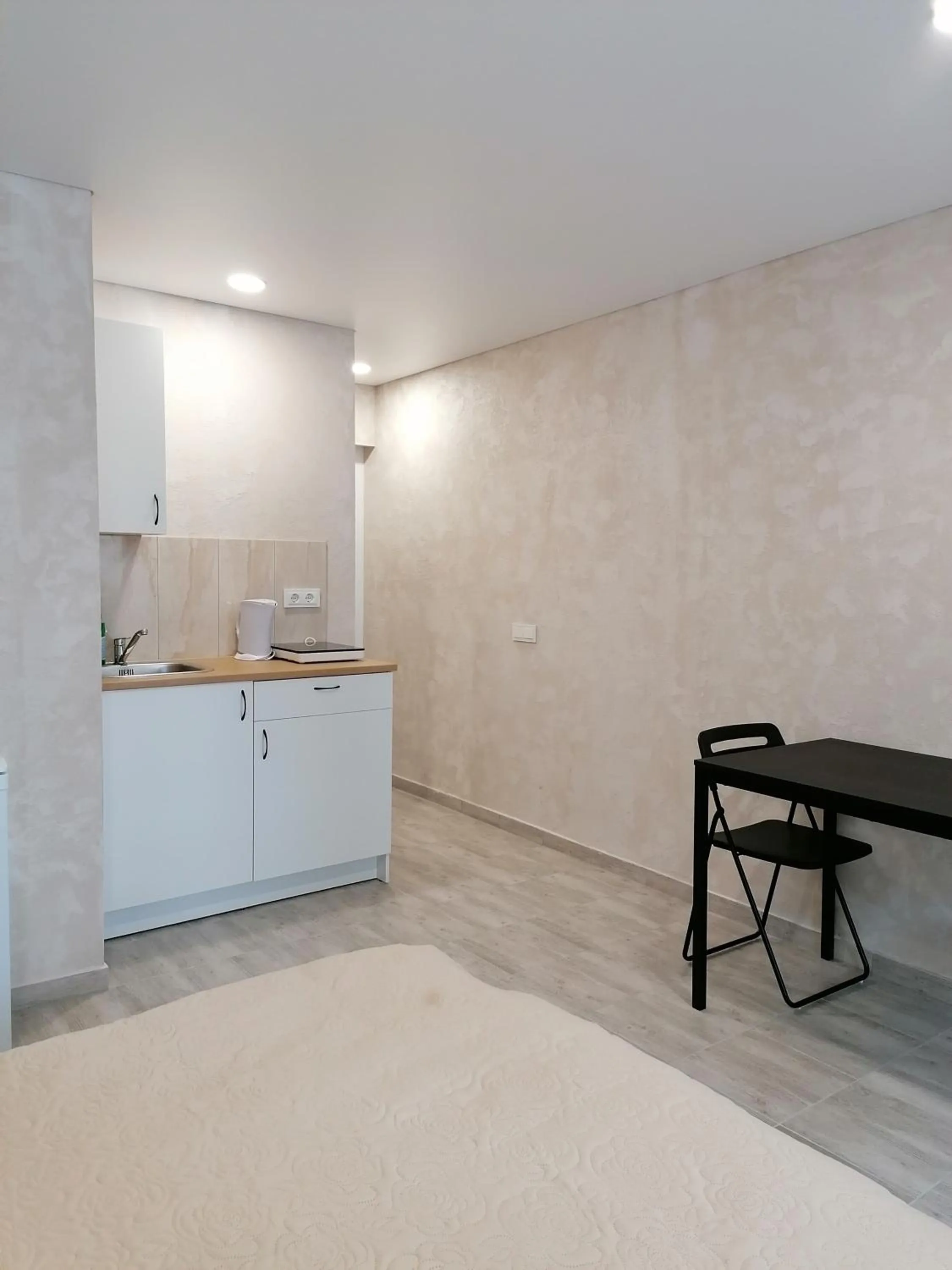 Kitchen or kitchenette in Poilsio namai Banga Sventojoje