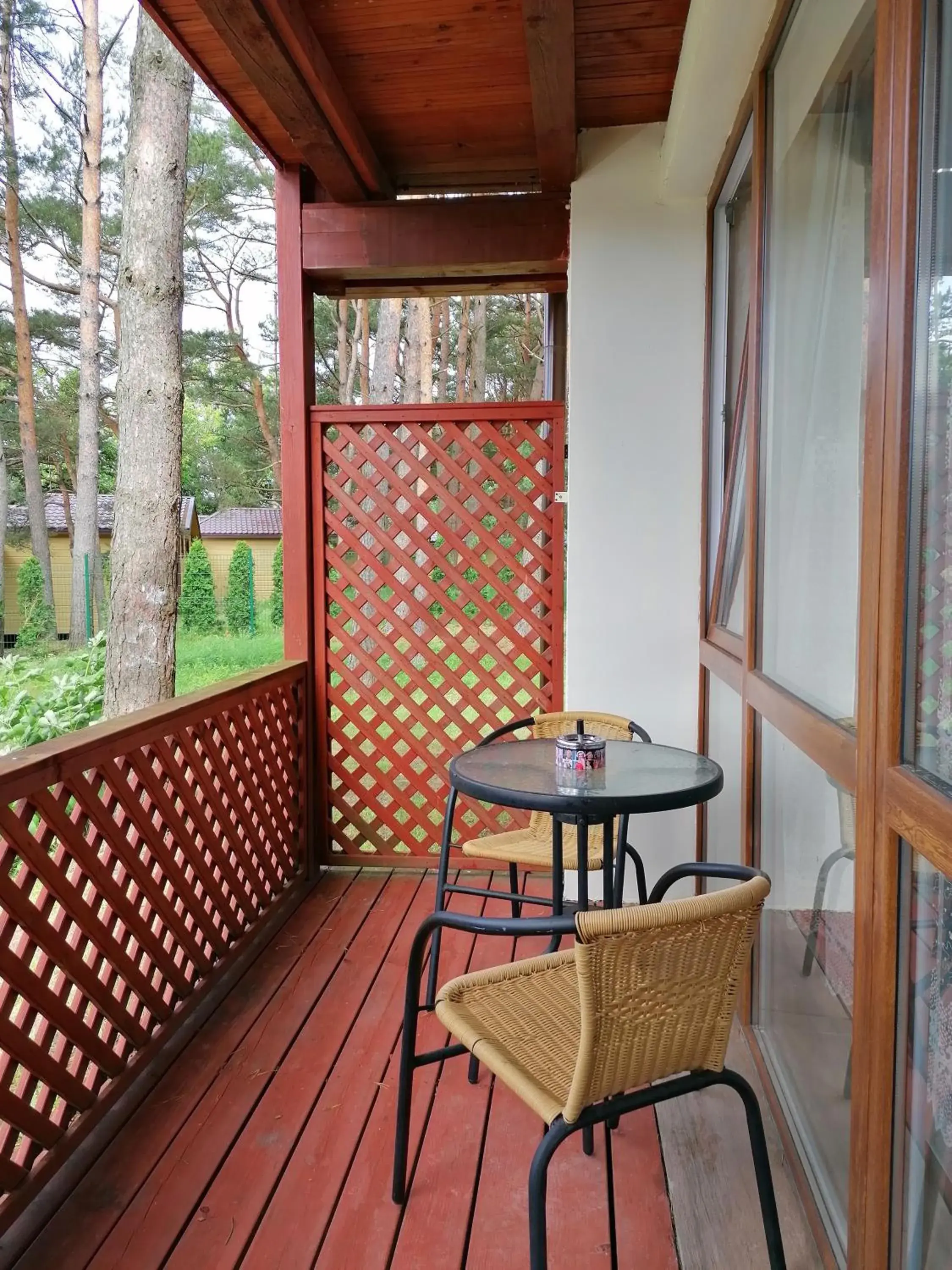 Double Room with Balcony in Poilsio namai Banga Sventojoje Double Room with Balcony in Poilsio namai Banga Sventojoje