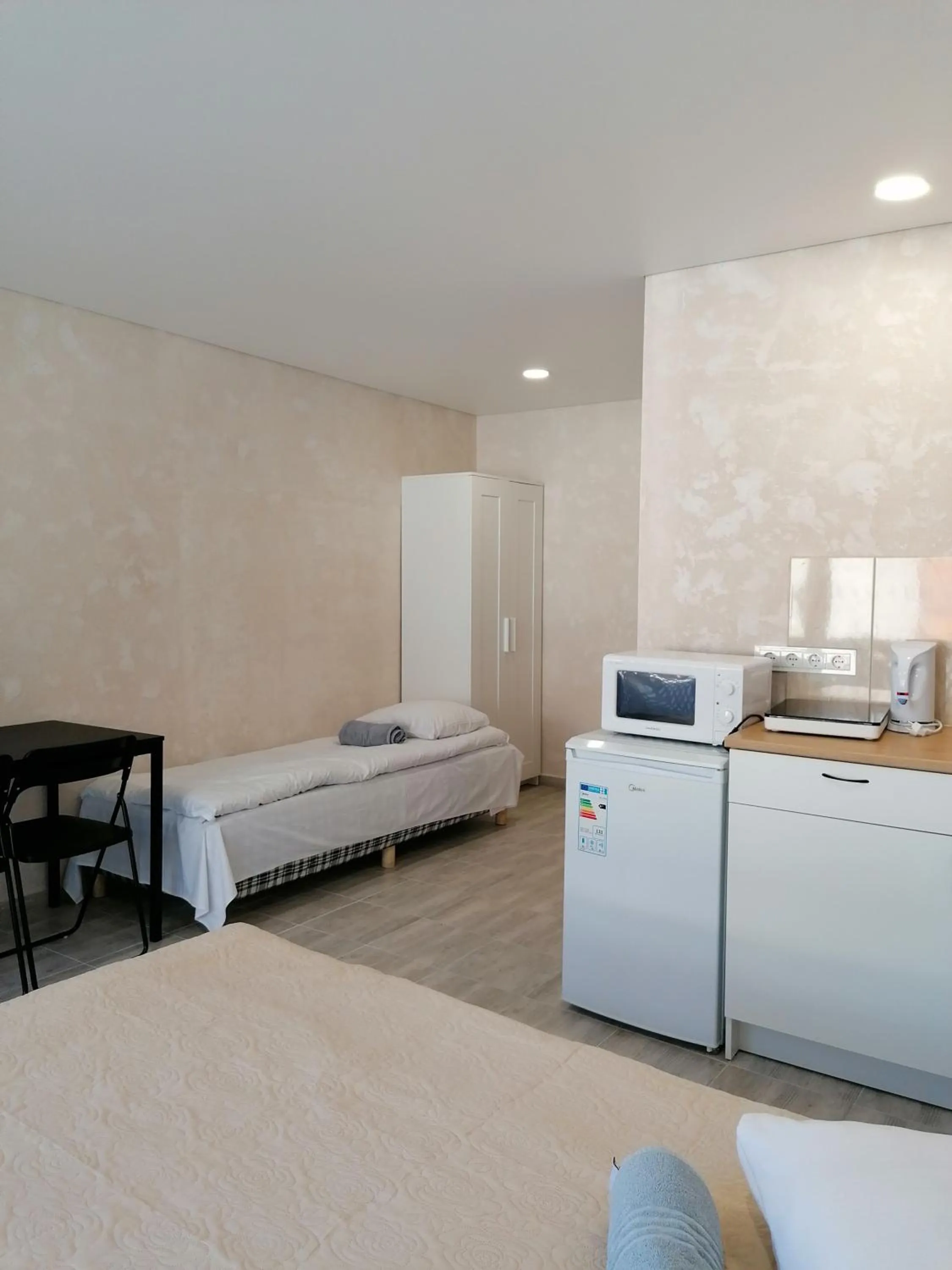 Kitchen or kitchenette in Poilsio namai Banga Sventojoje