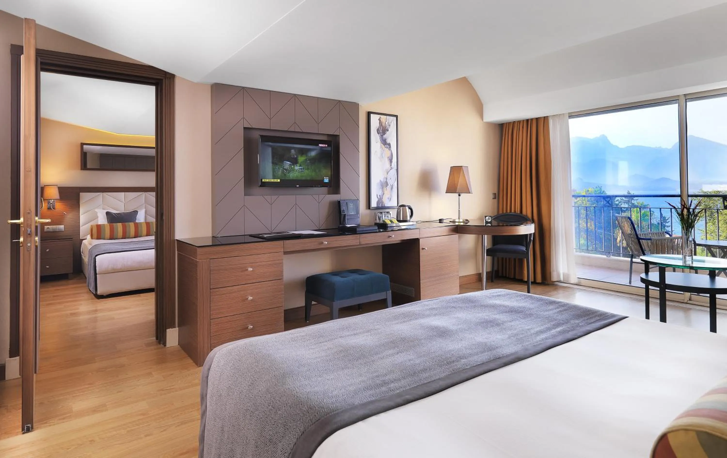 Bed in Imperial Türkiz Resort Hotel & SPA