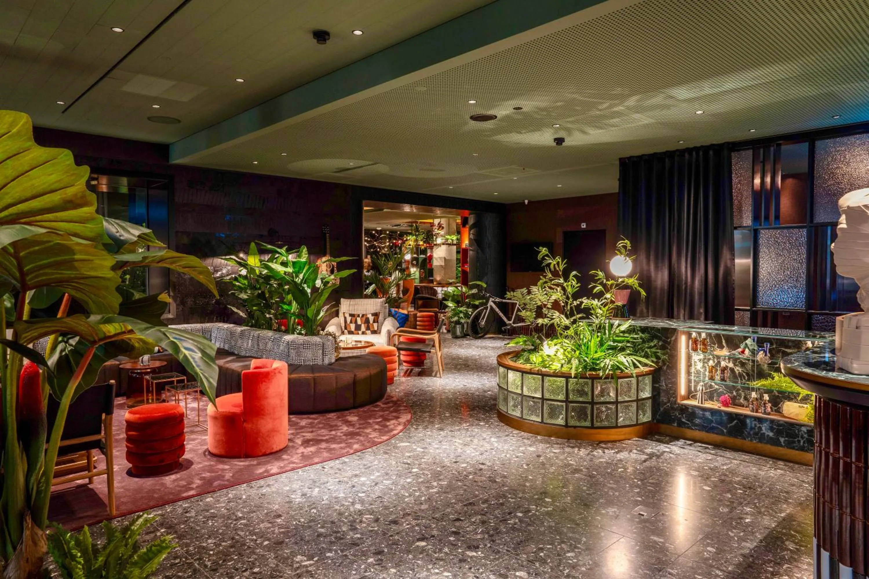 Lobby or reception in The Home Hotel Zürich - a member of DESIGN HOTELS