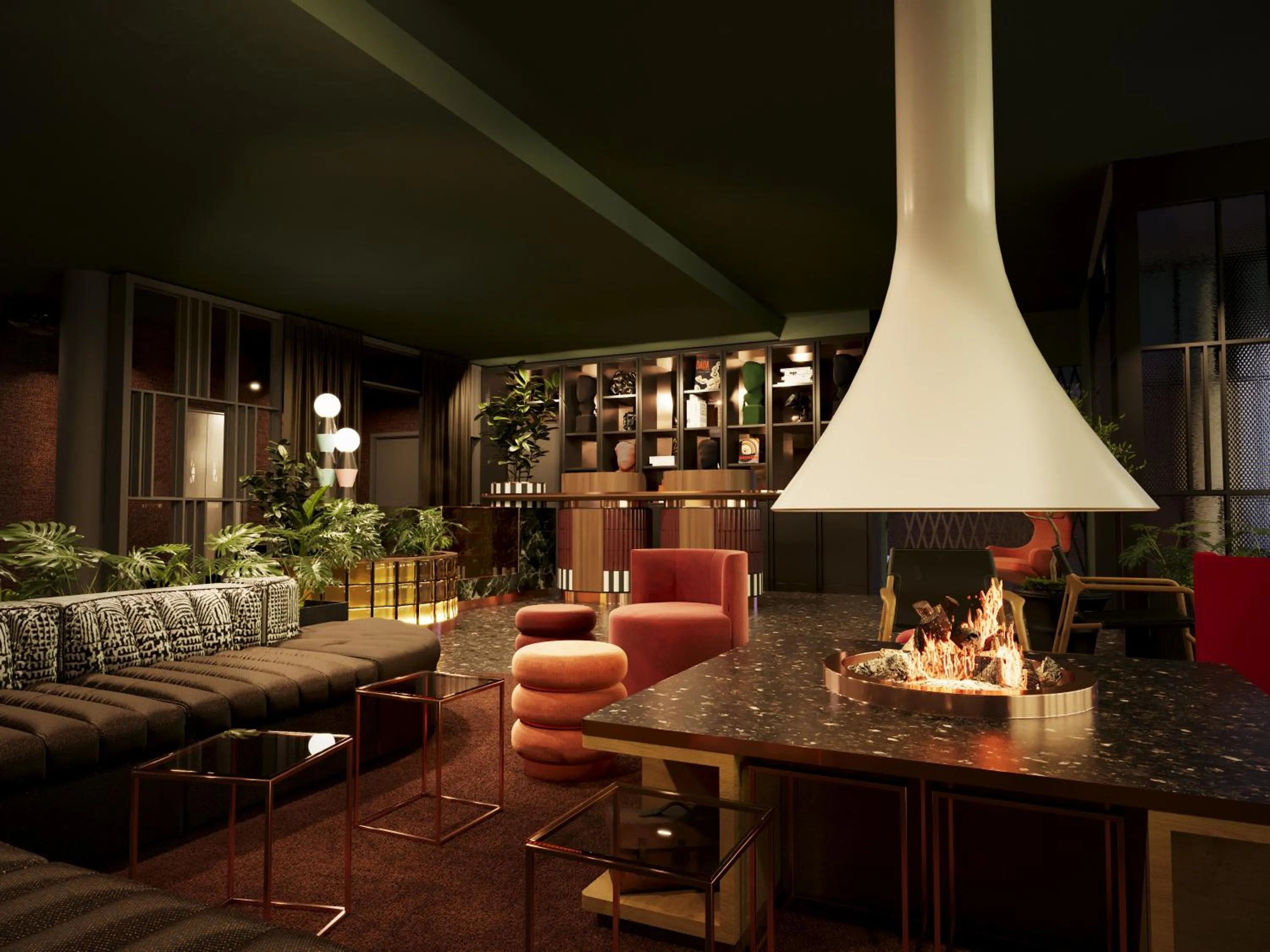 Restaurant/places to eat in The Home Hotel Zürich - a member of DESIGN HOTELS