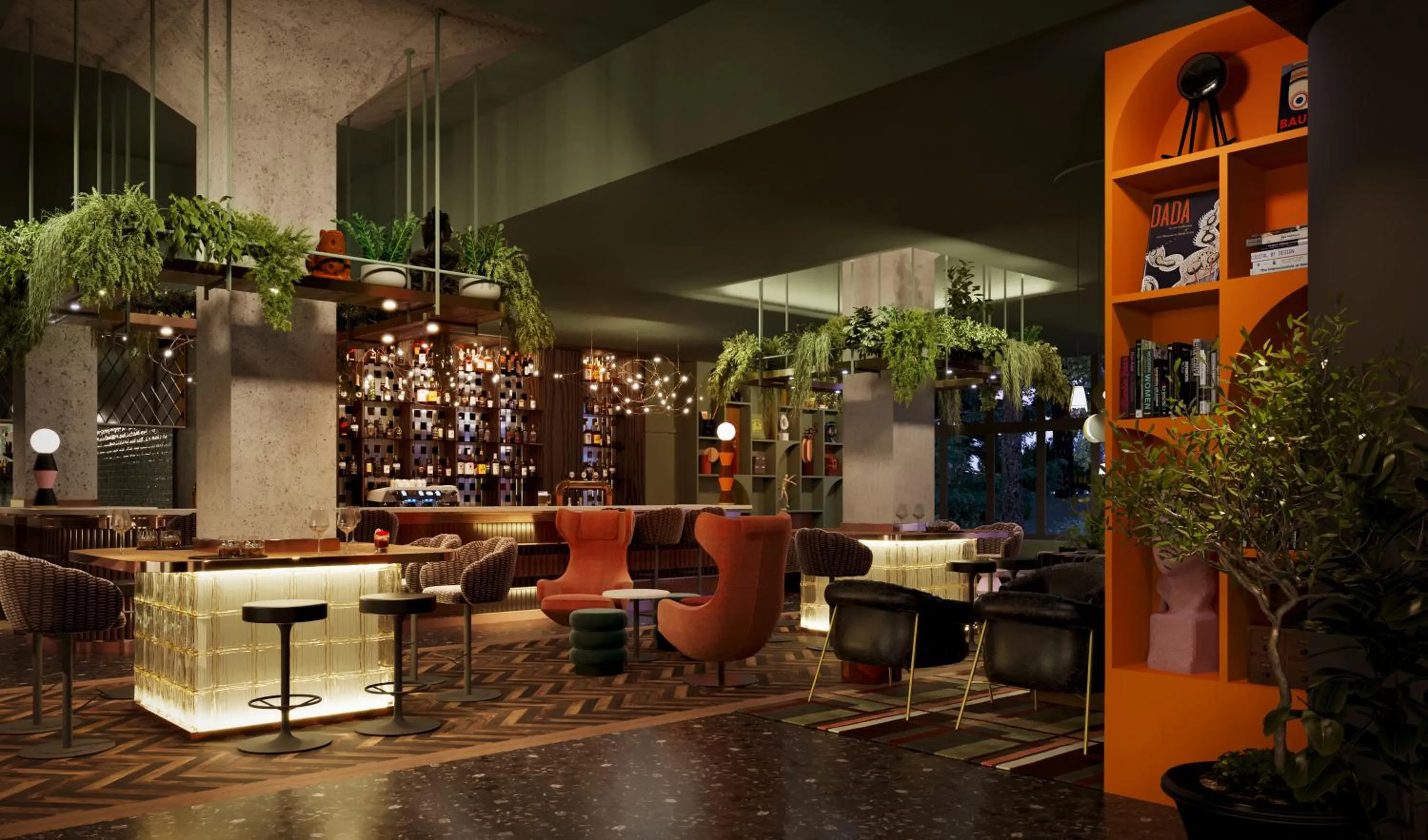 Restaurant/places to eat in The Home Hotel Zürich - a member of DESIGN HOTELS
