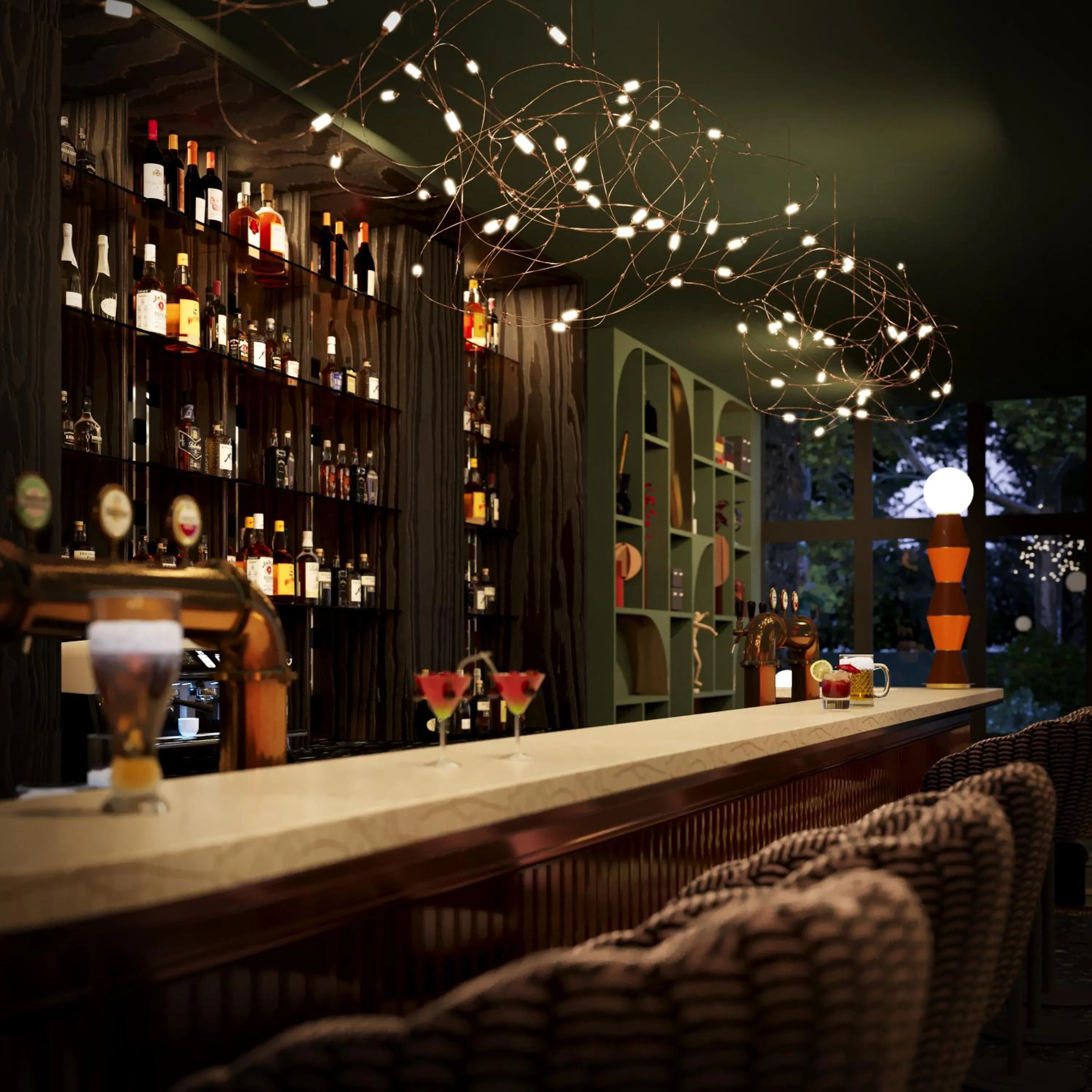 Restaurant/places to eat in The Home Hotel Zürich - a member of DESIGN HOTELS