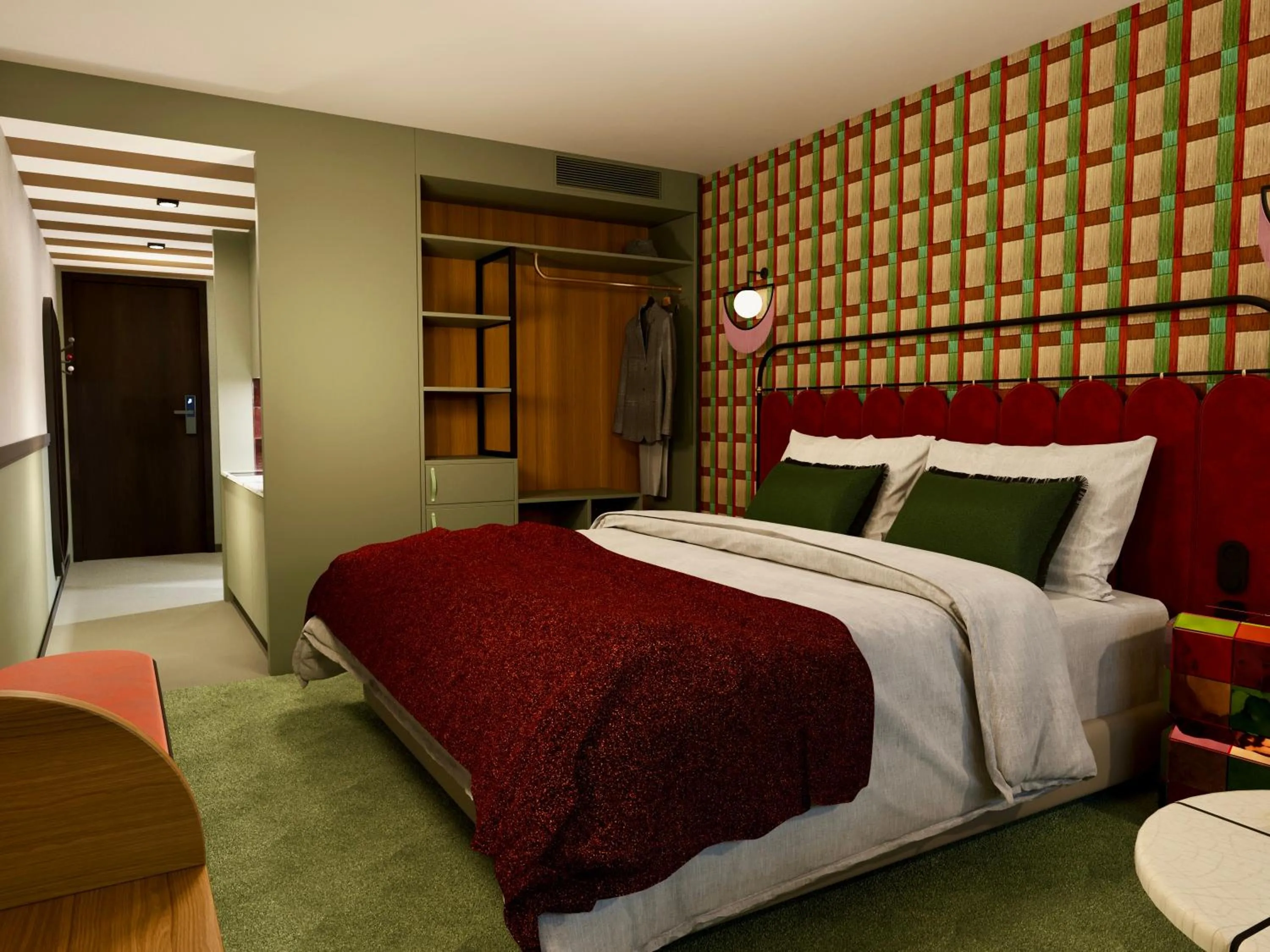 Bed in The Home Hotel Zürich - a member of DESIGN HOTELS