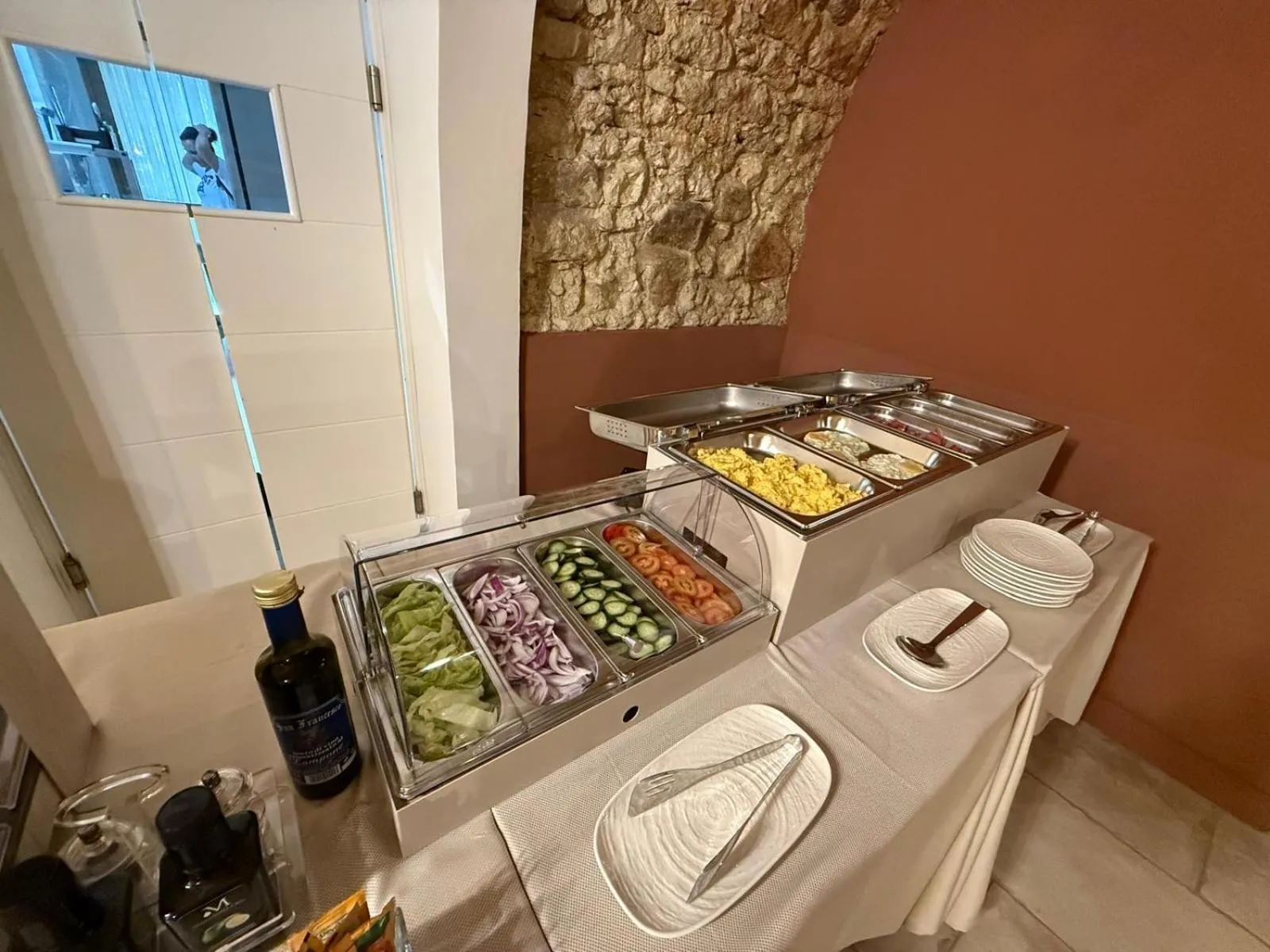 Food and drinks in Franco's House Tropea