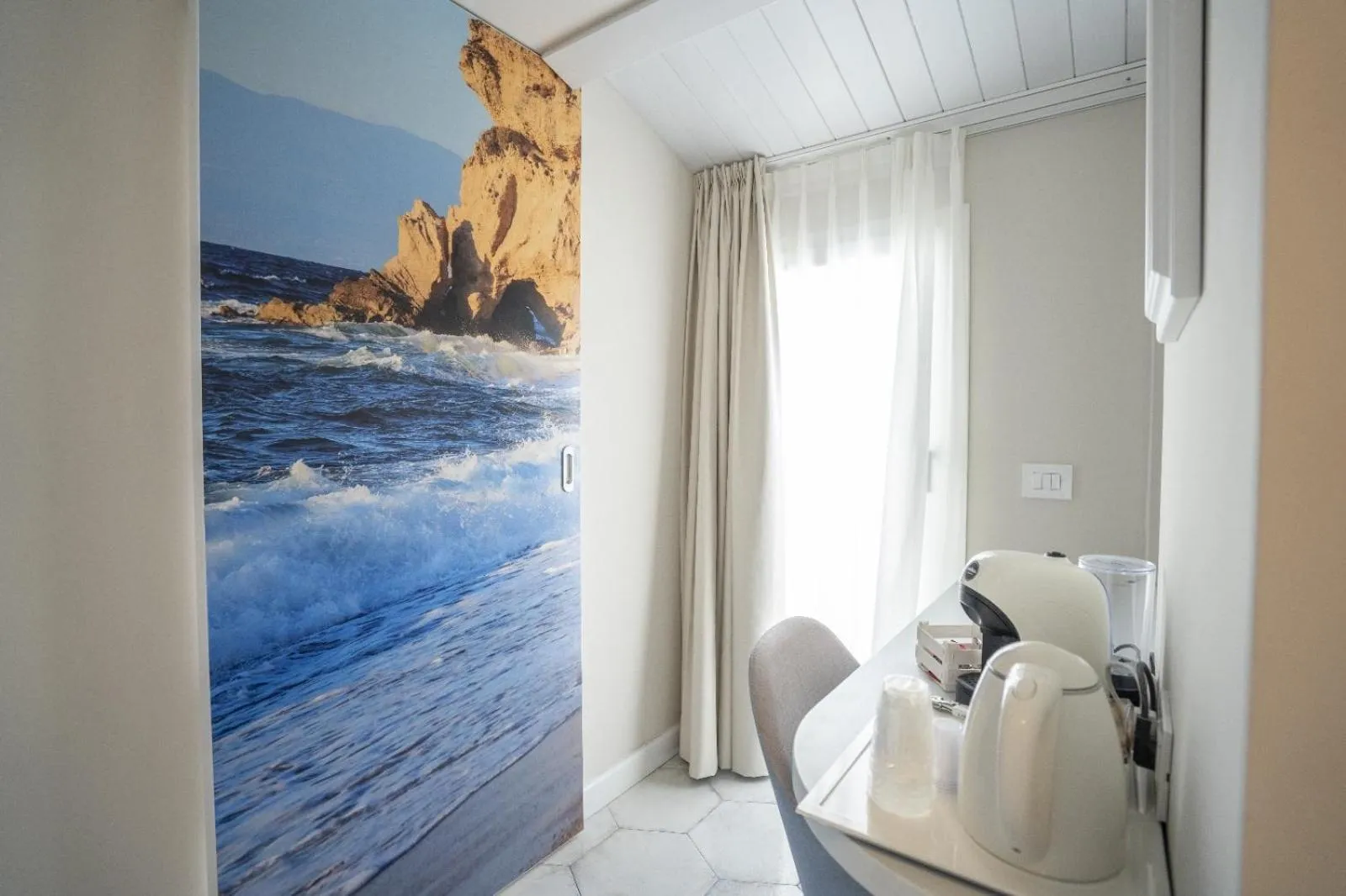 Seating area in Franco's House Tropea