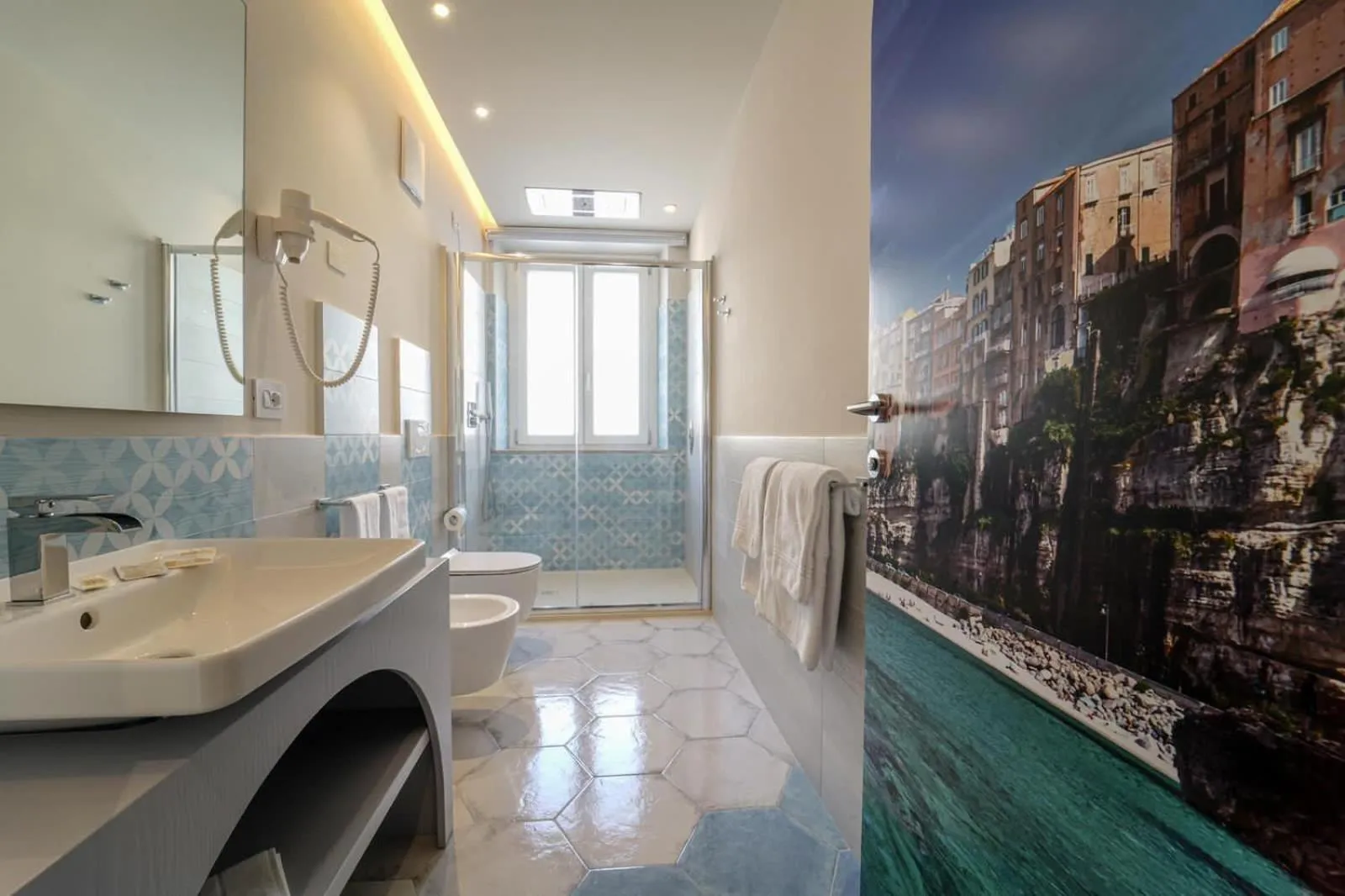 Bathroom in Franco's House Tropea