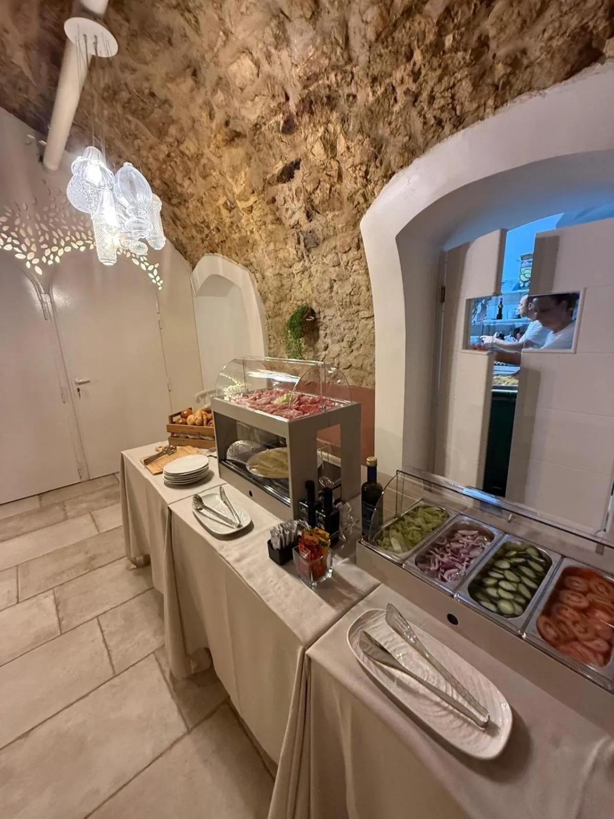 Food and drinks in Franco's House Tropea