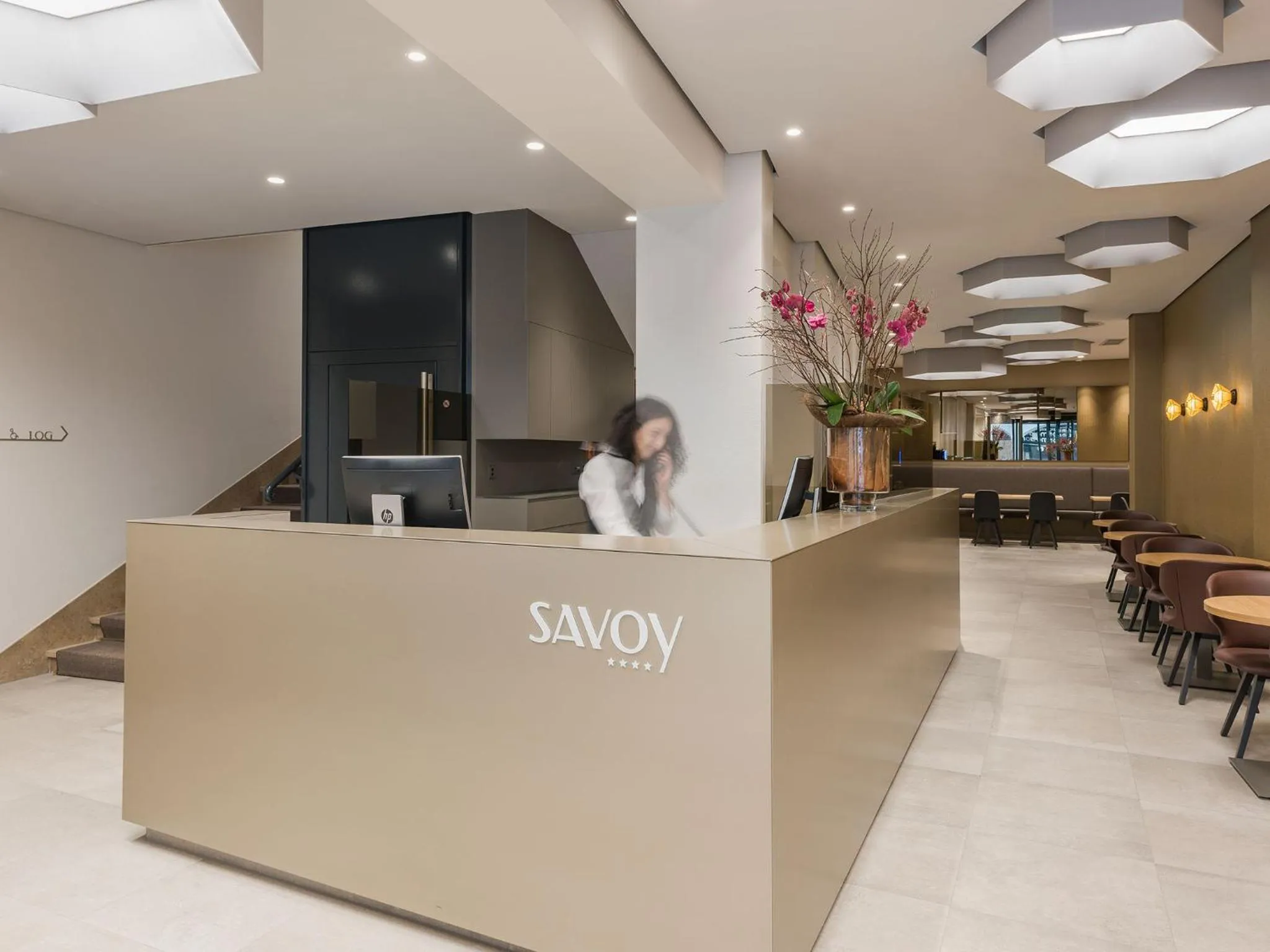 Lobby or reception in Hotel Savoy