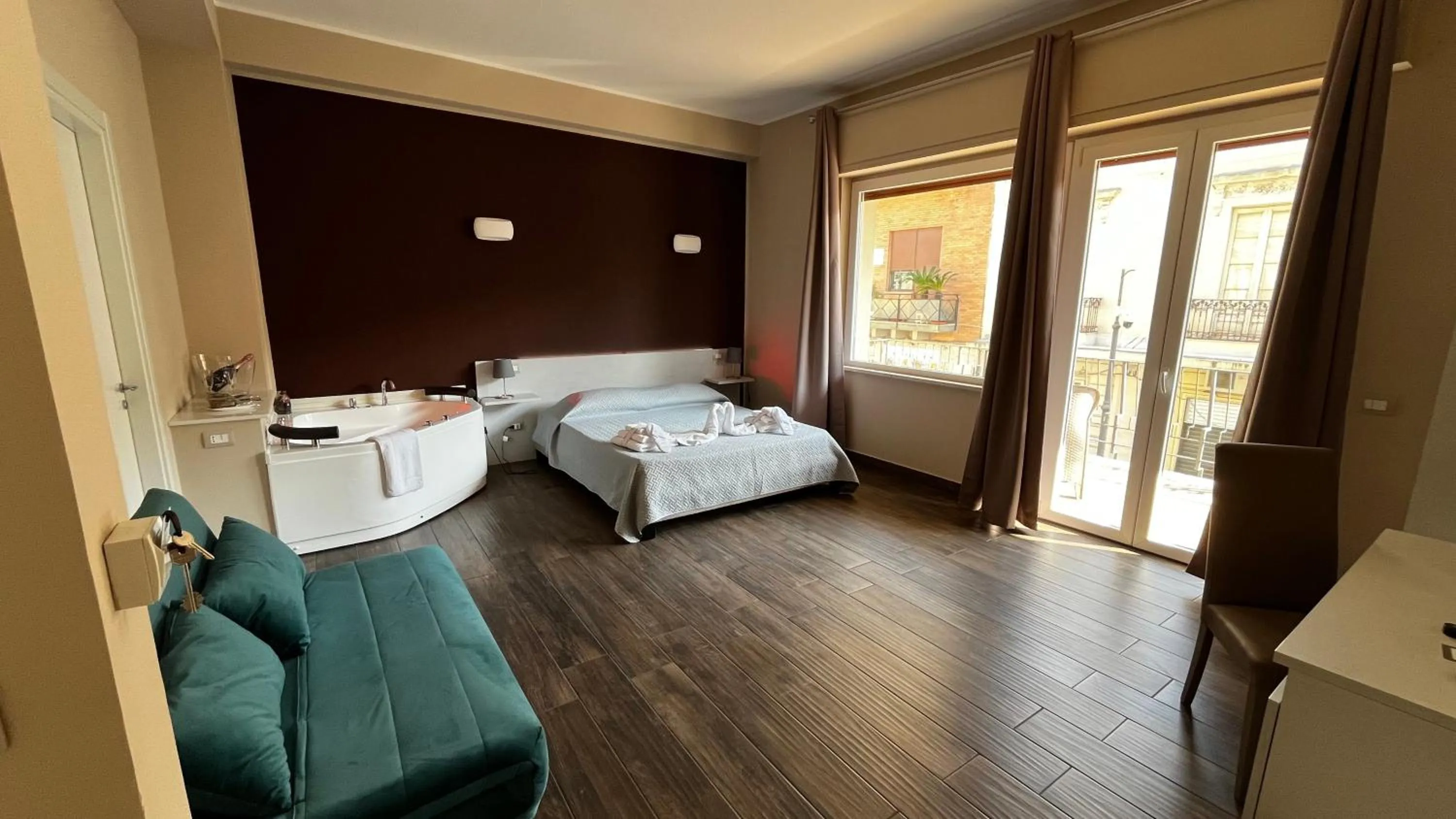 Bed in B&B Leus Appartment