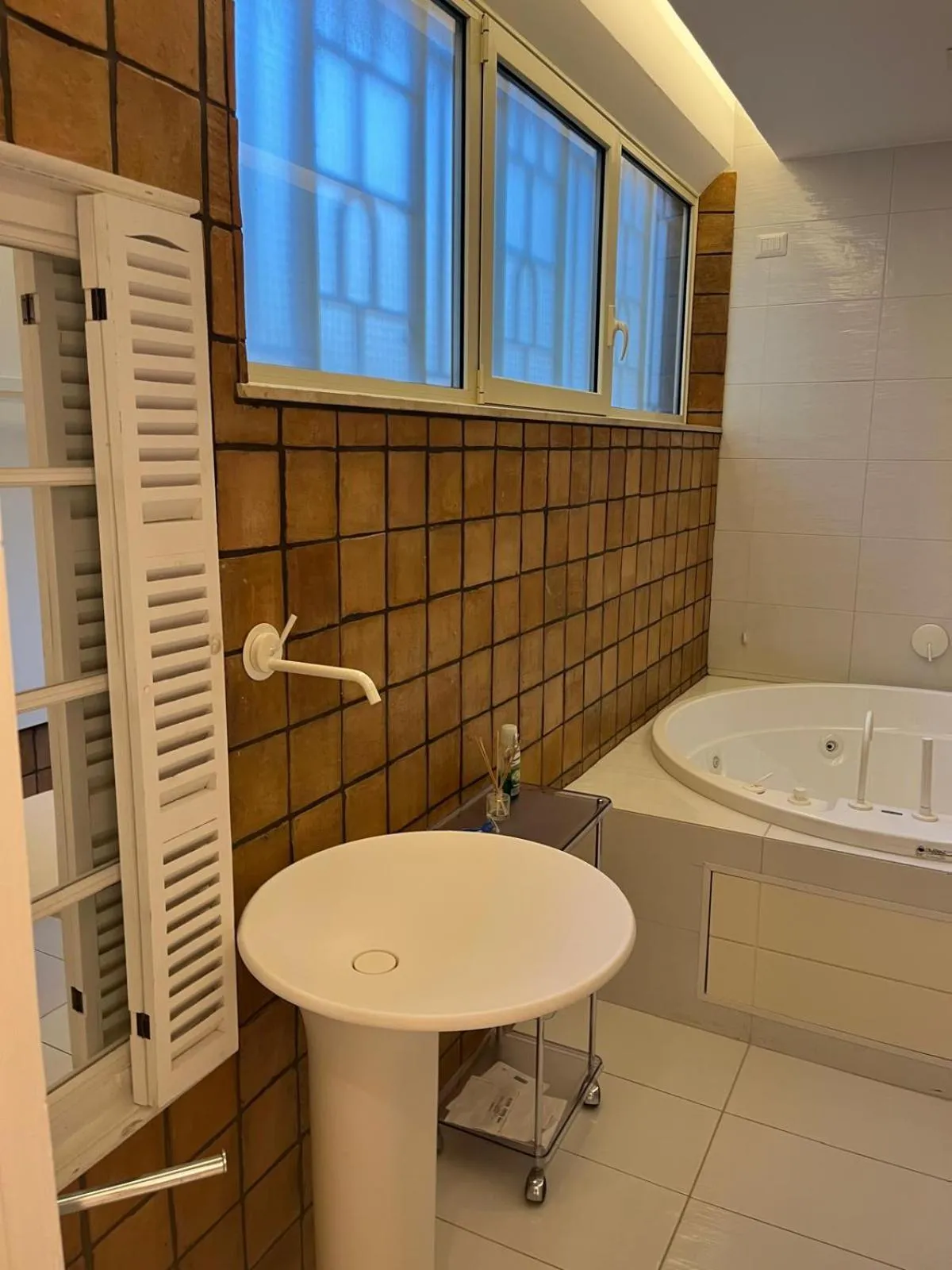 Bathroom in B&B Leus Appartment