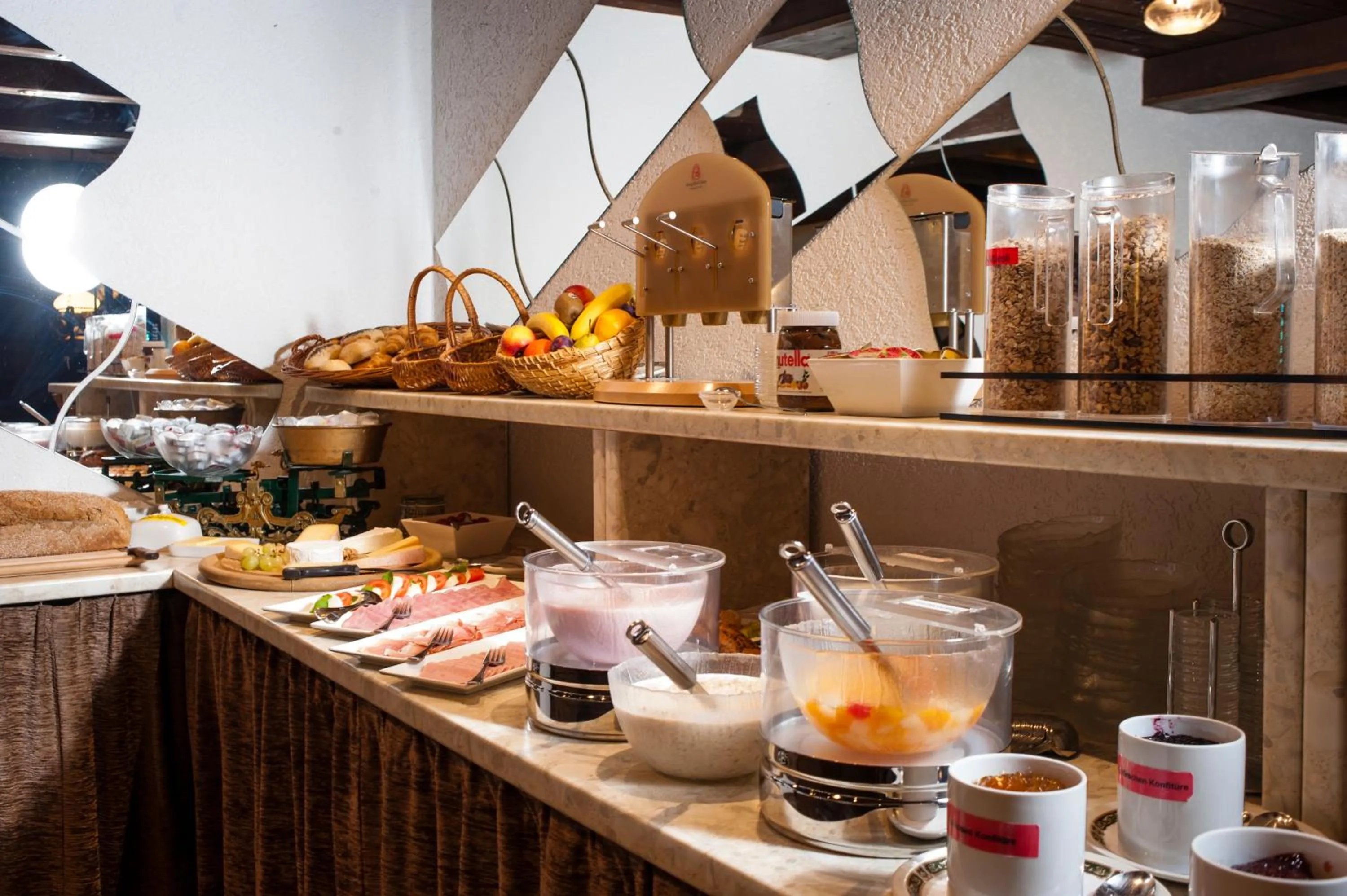 Food close-up in Hotel Alex