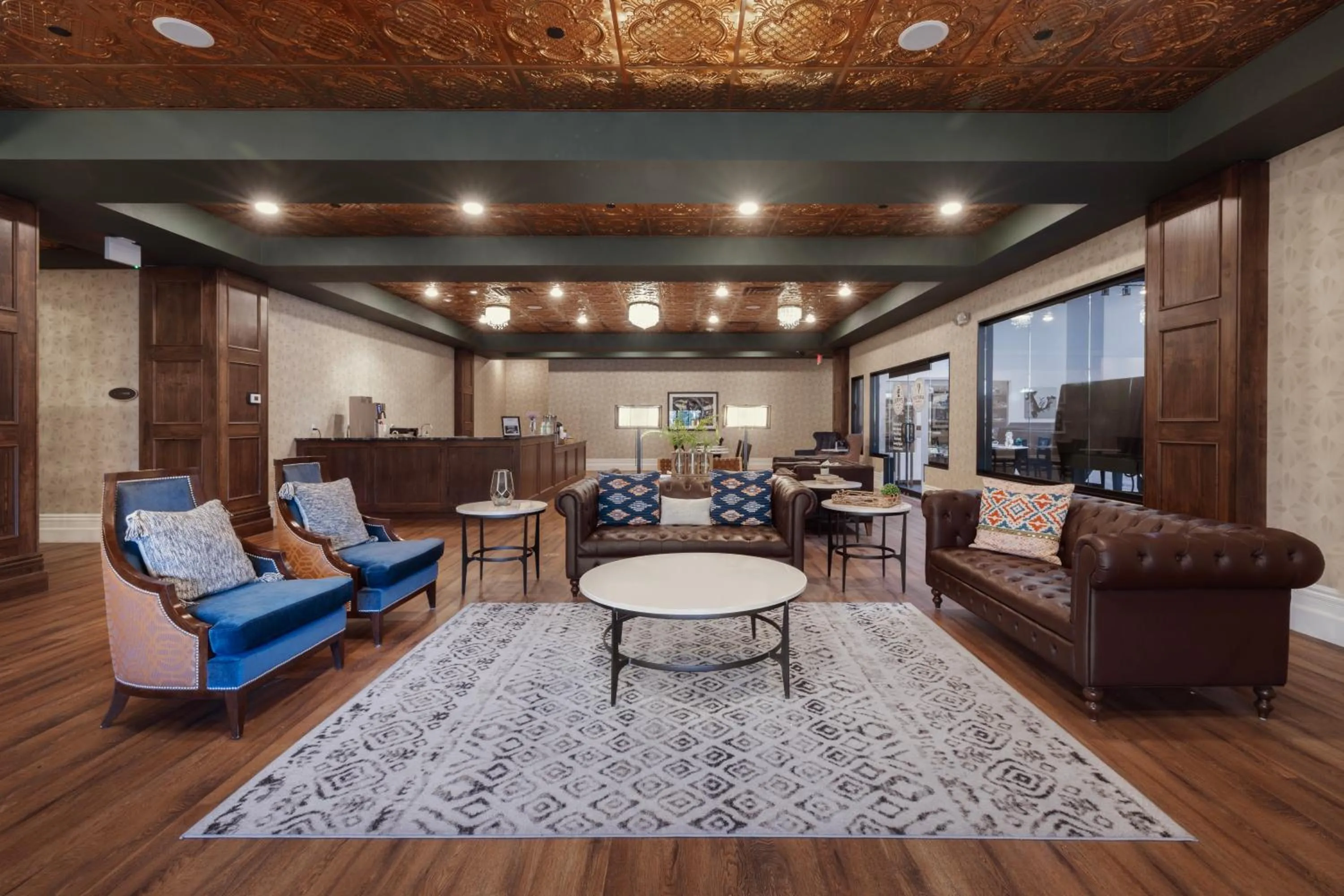 Lobby or reception in The Parker Hotel