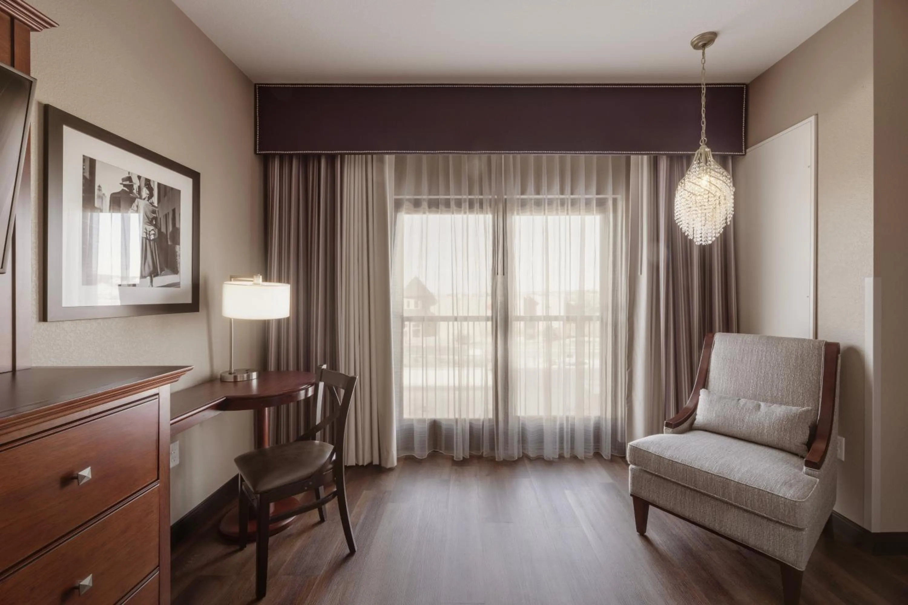 Living room in The Parker Hotel