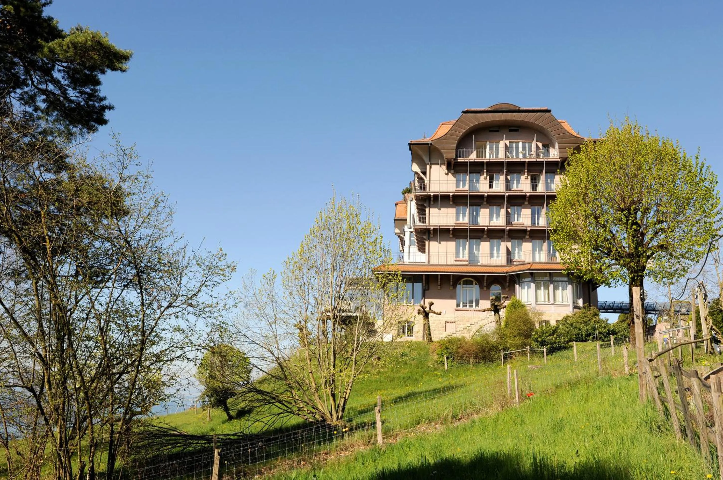 Facade/entrance in Hôtel Prealpina