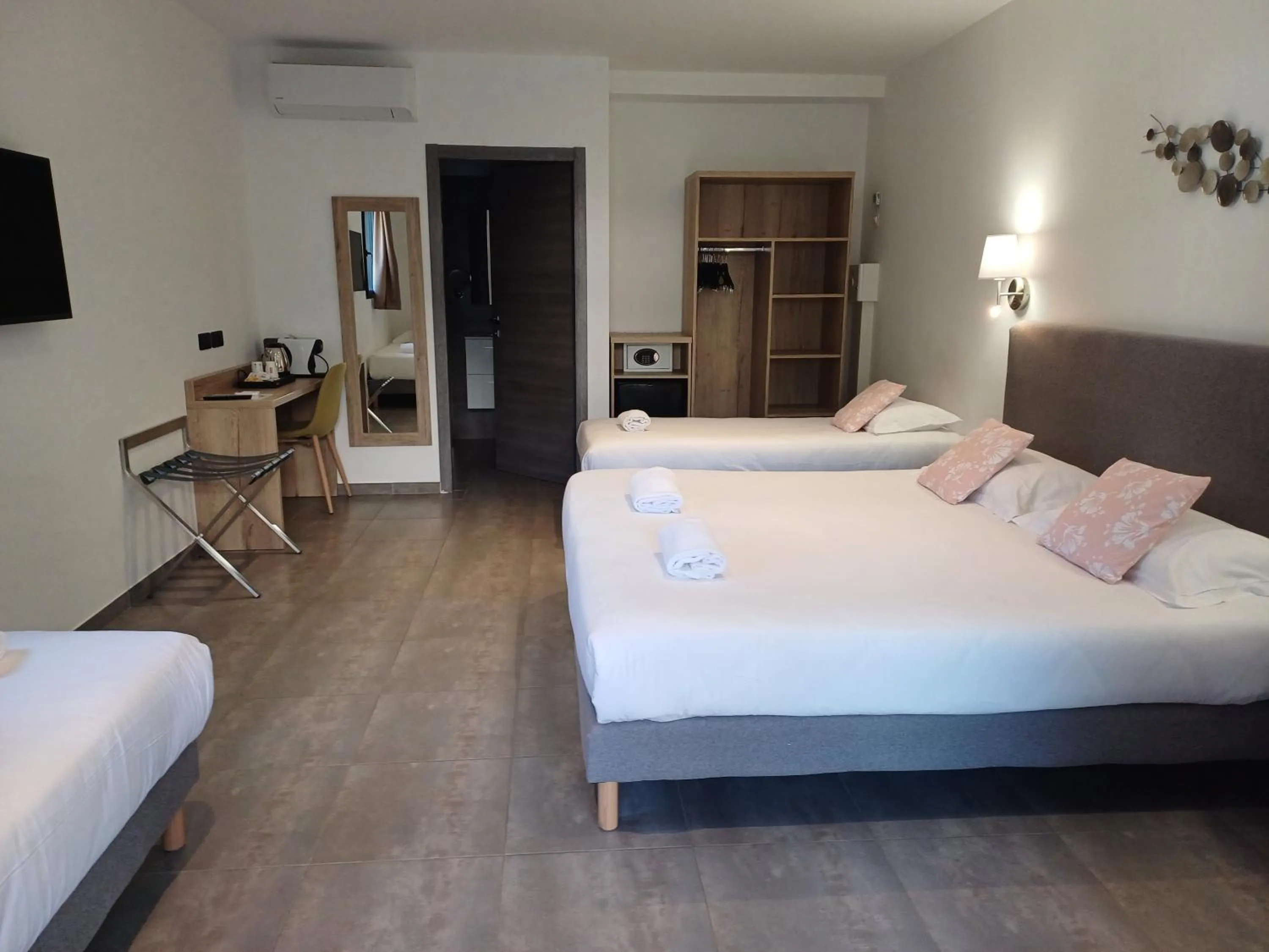 Bed in Hôtel Casa Mea