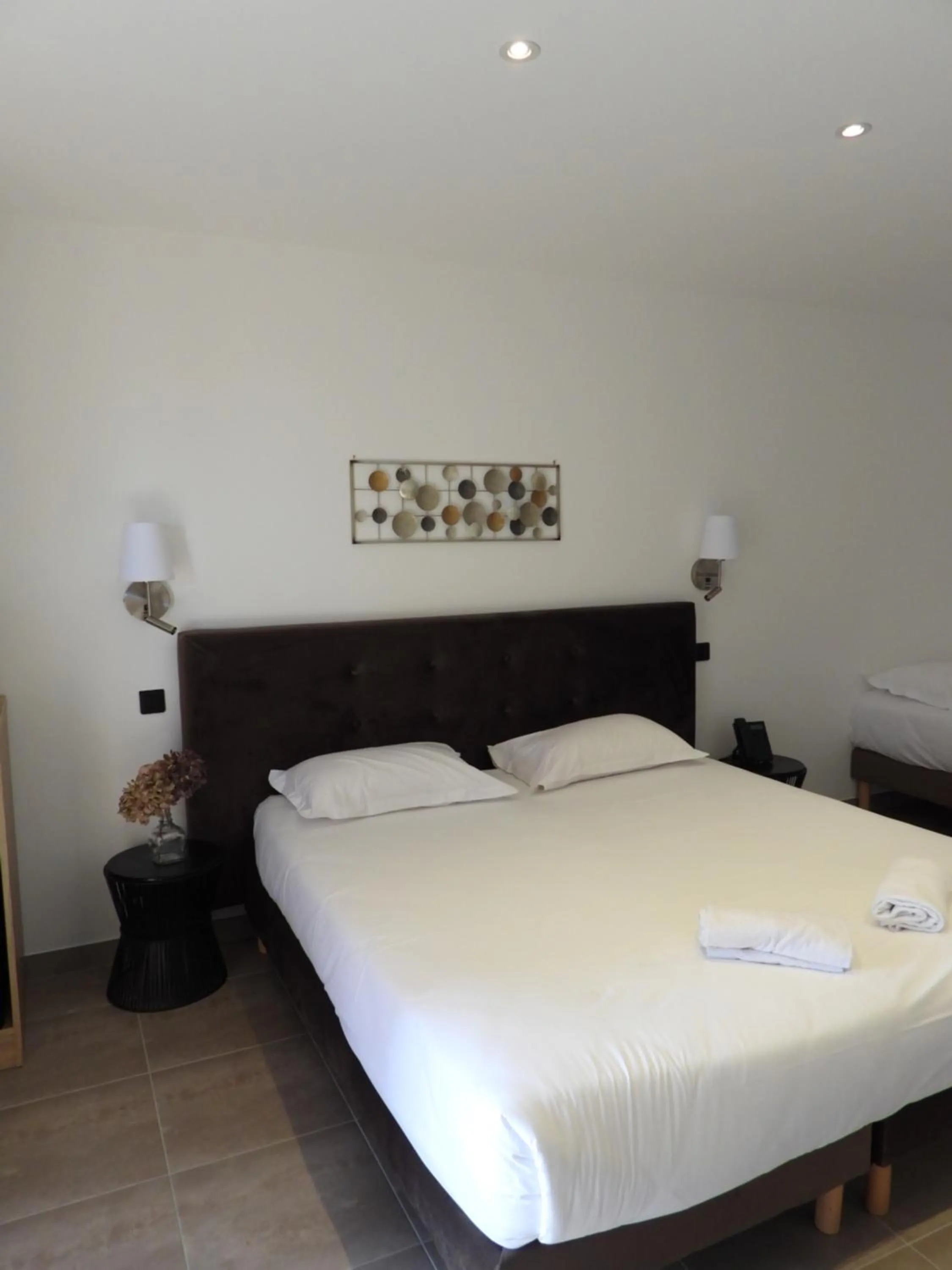 Bed in Hôtel Casa Mea