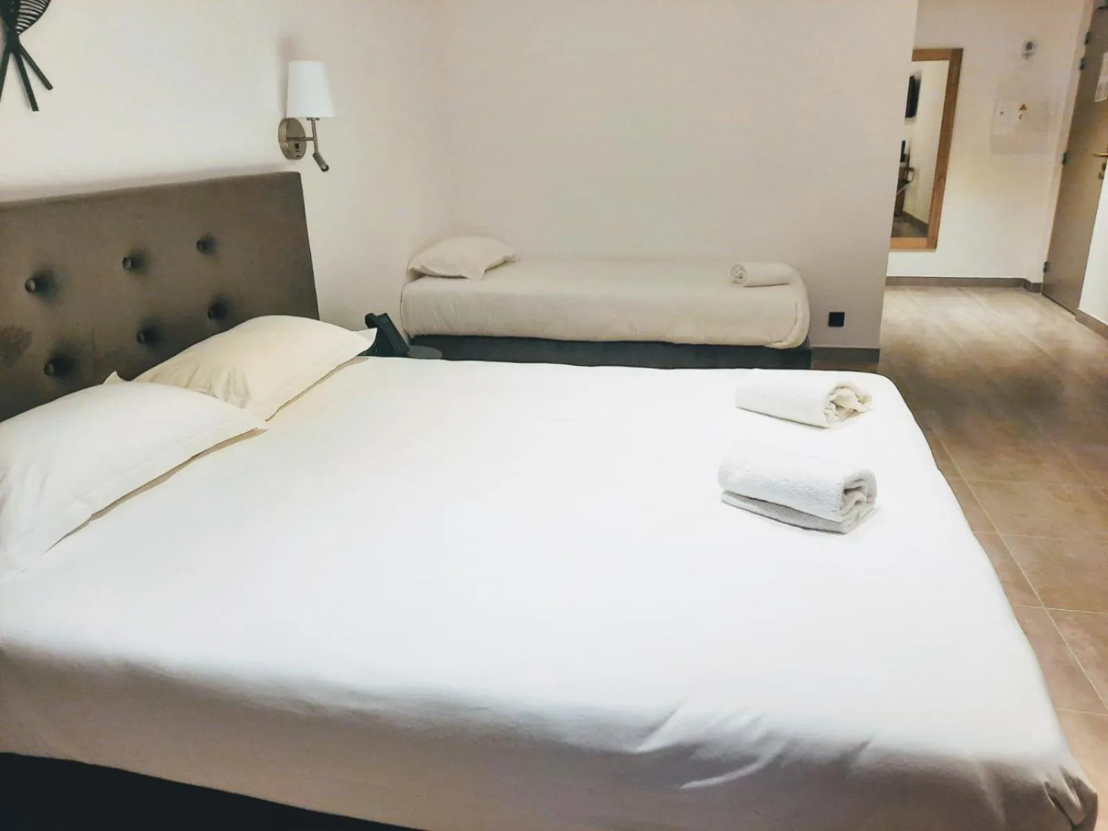 Bed in Hôtel Casa Mea