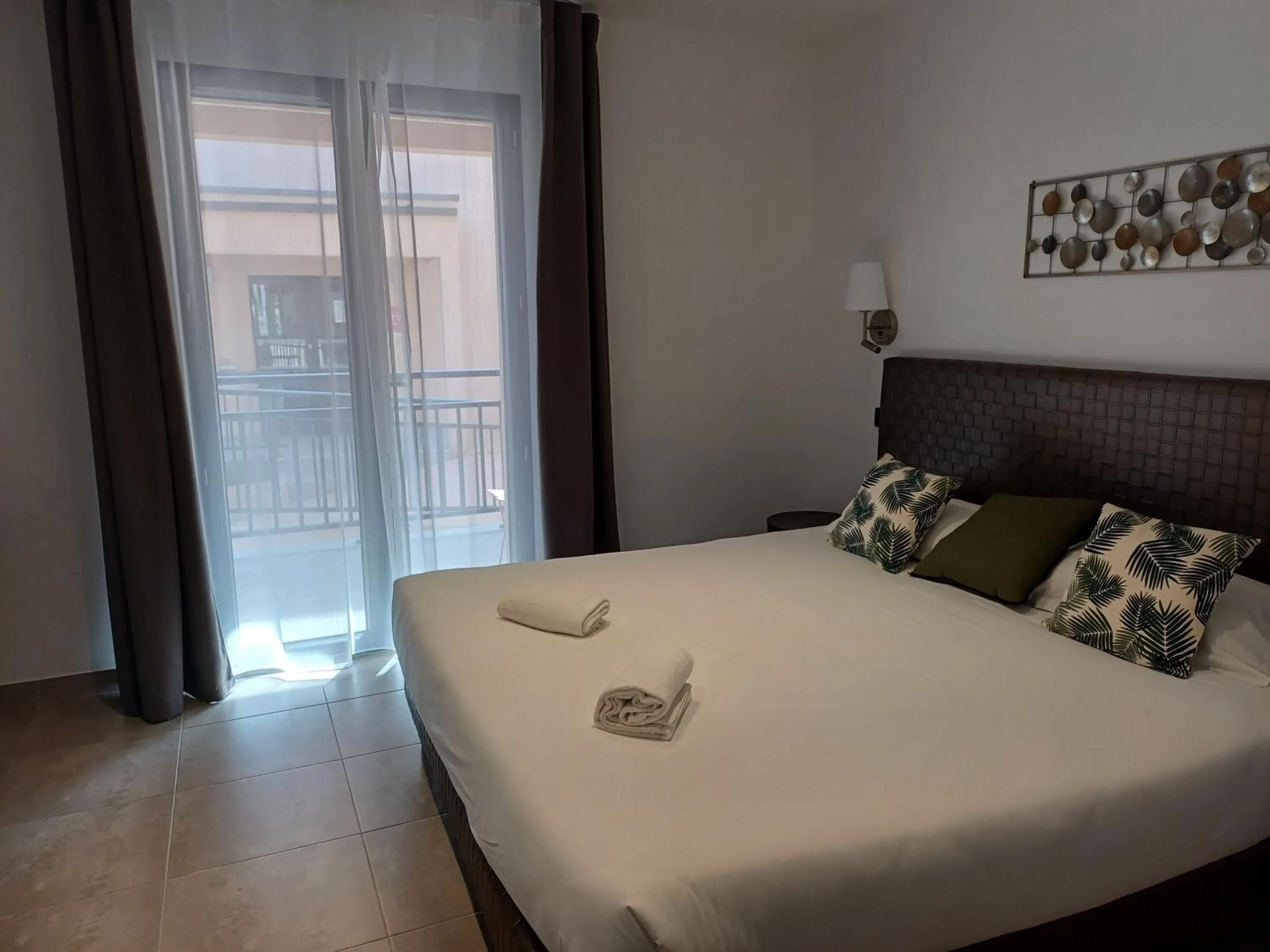 Bed in Hôtel Casa Mea