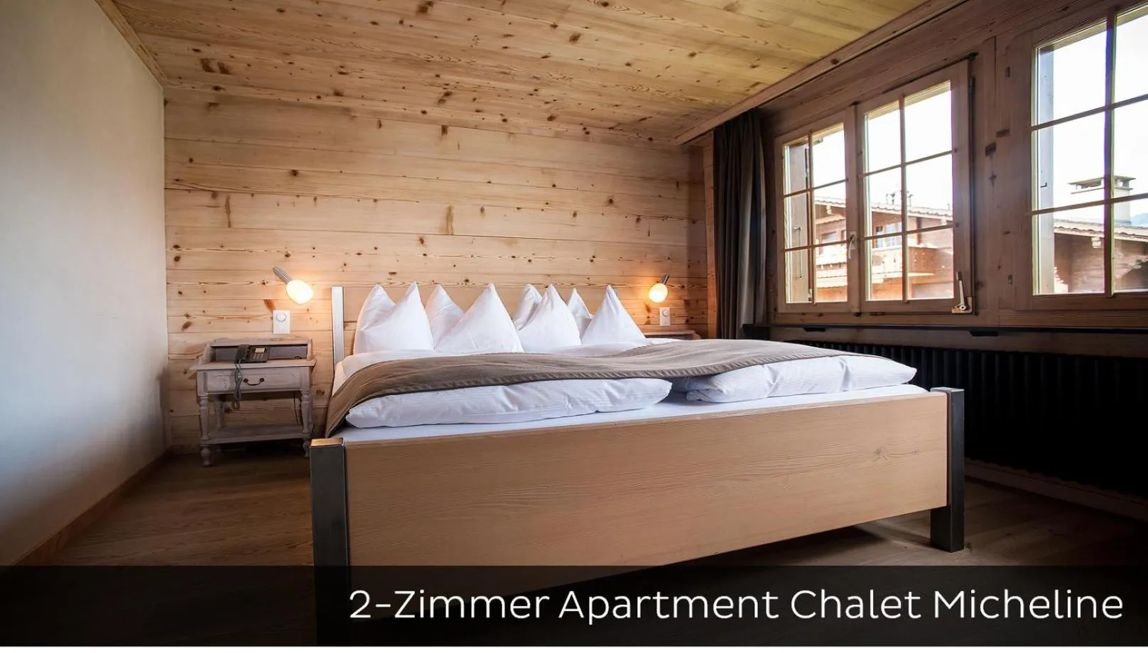 Bedroom, Bed in Hotel Arc-en-ciel Gstaad