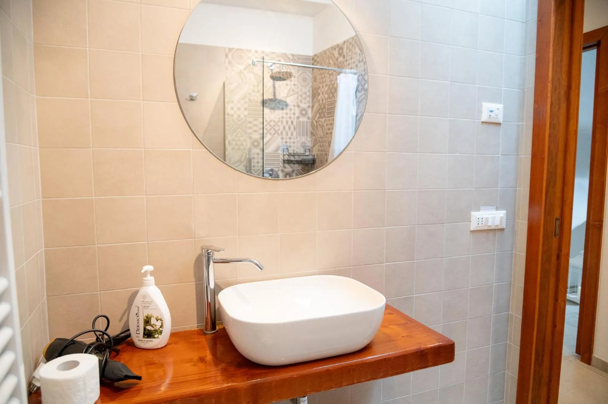 Bathroom in B&B Pietra Rosa