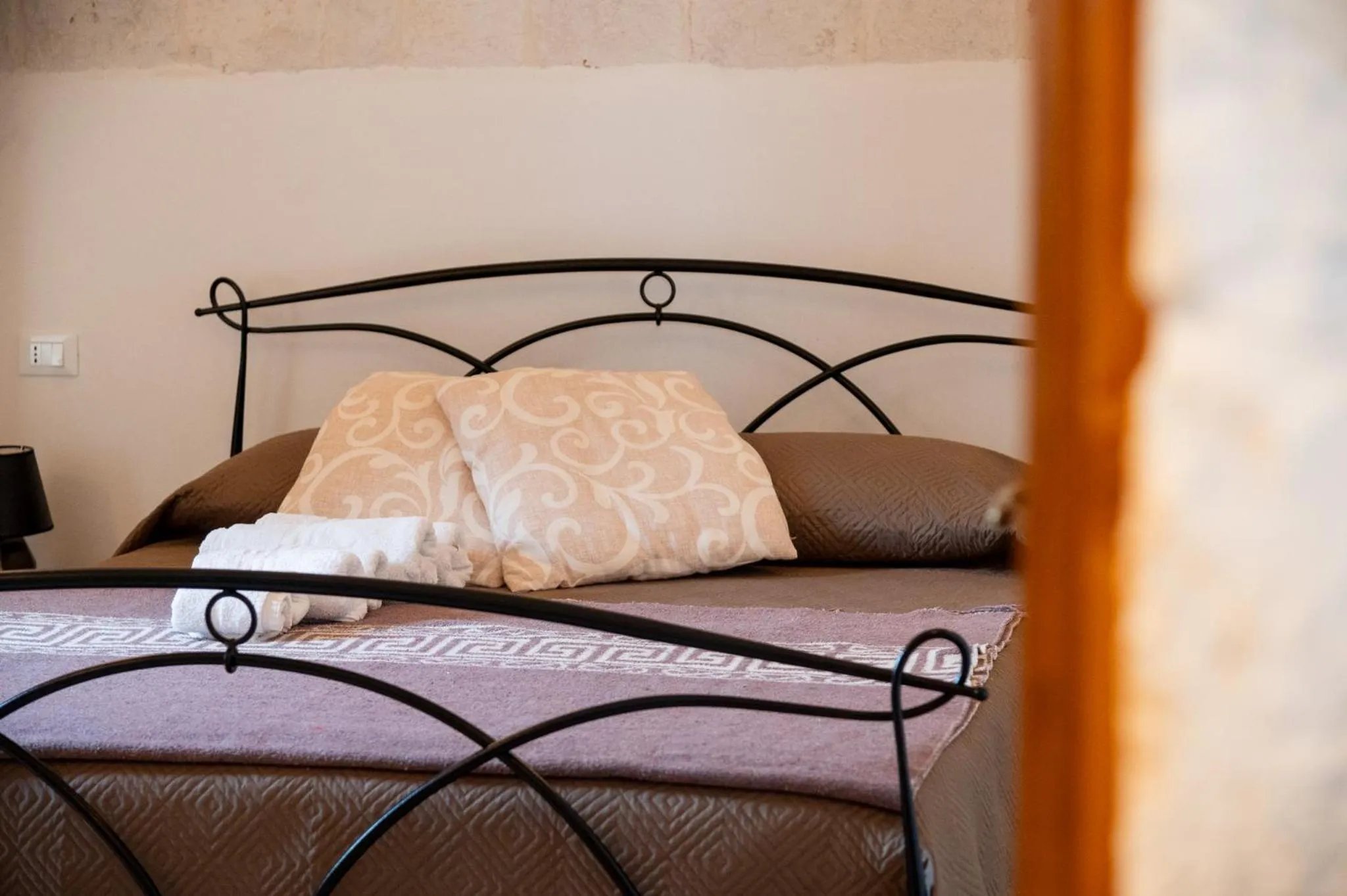 Bed in B&B Pietra Rosa