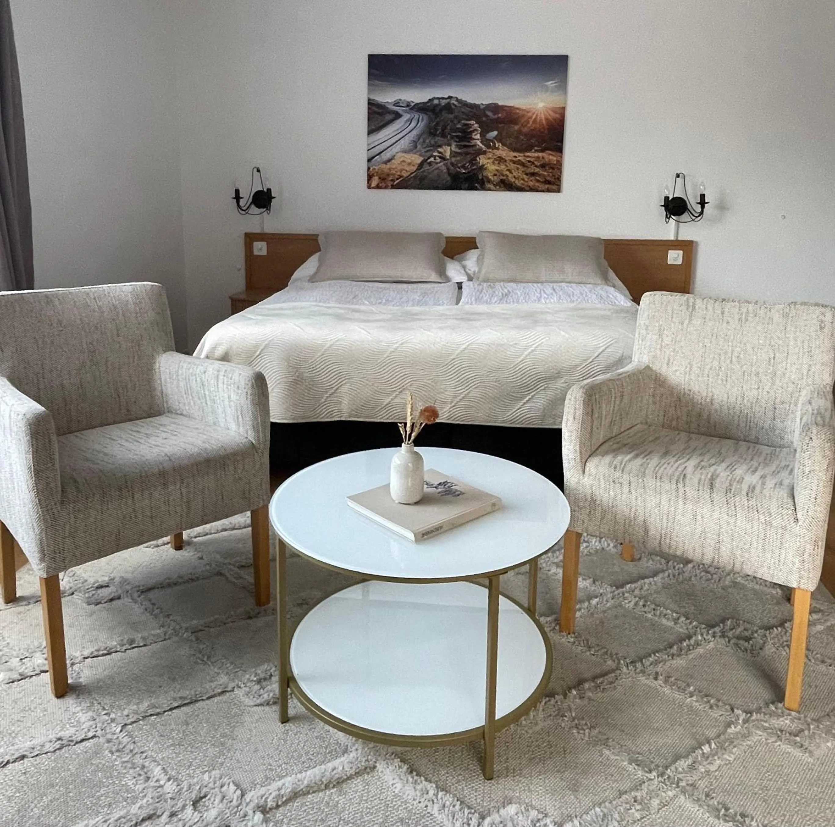 Living room in Hotel Europe Brig