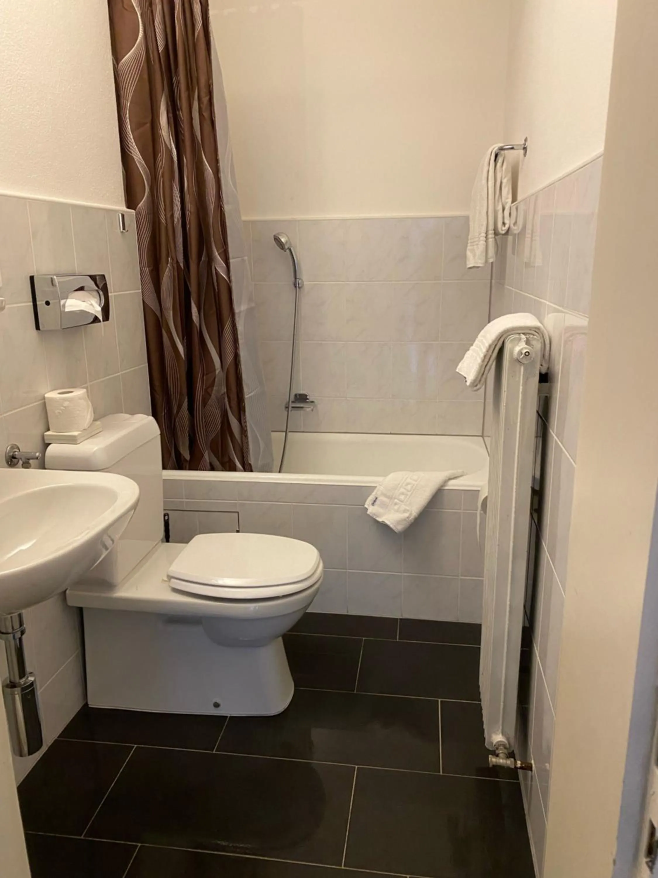 Bath in Hotel Europe Brig