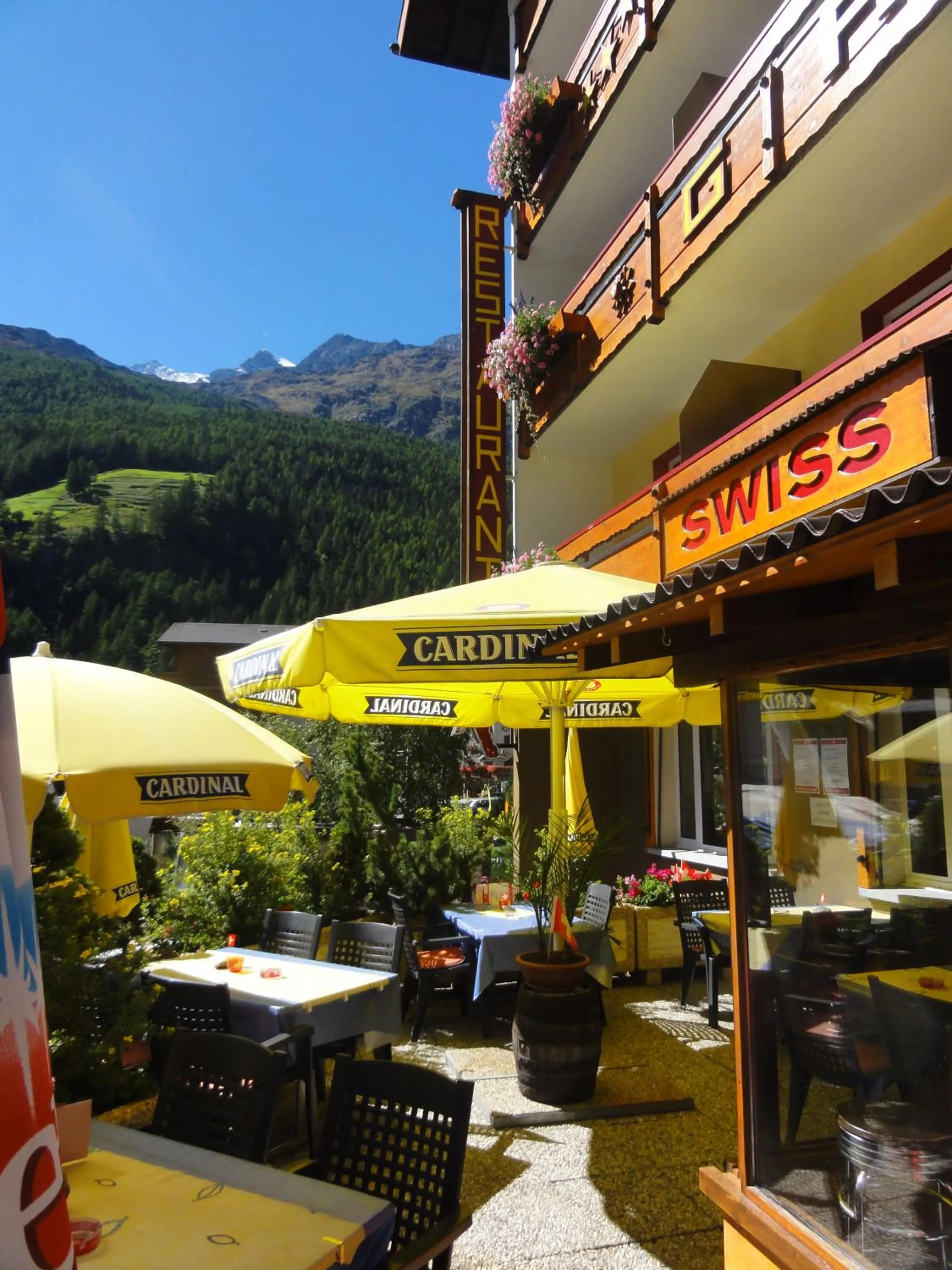 Restaurant/places to eat in Hotel Primavera