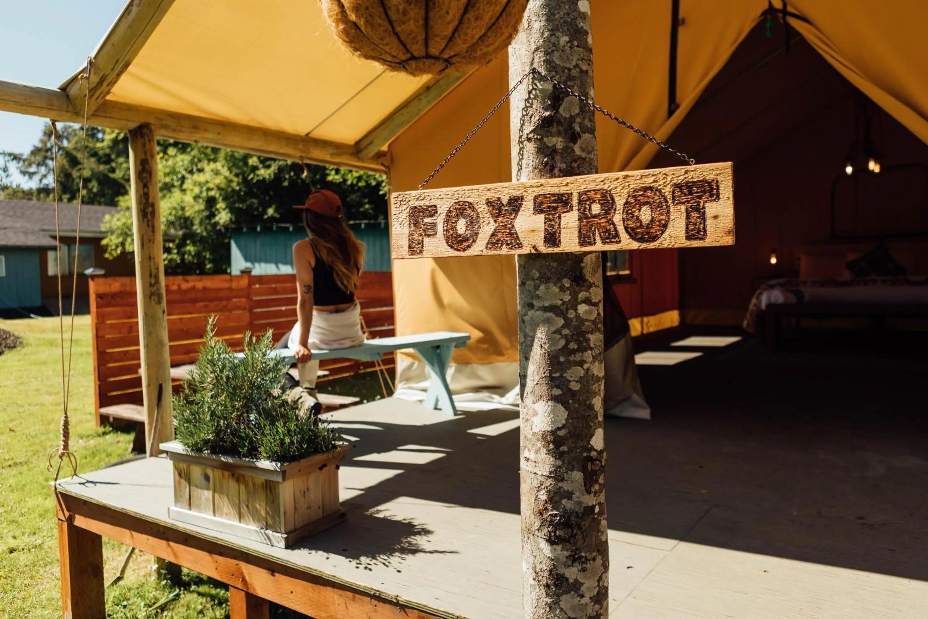 Patio in Pacific Dunes Resort