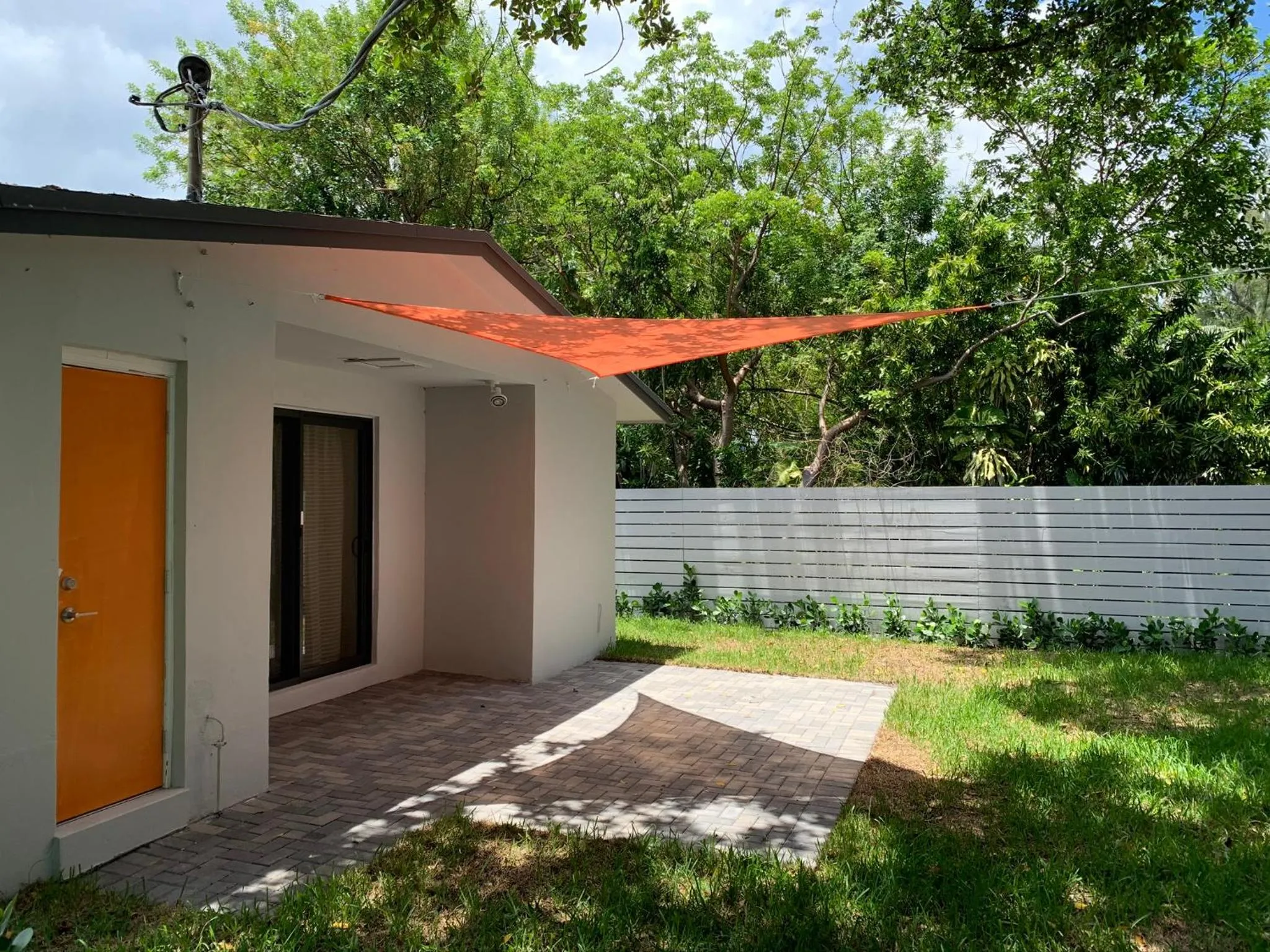 Patio in Harbourside Flats