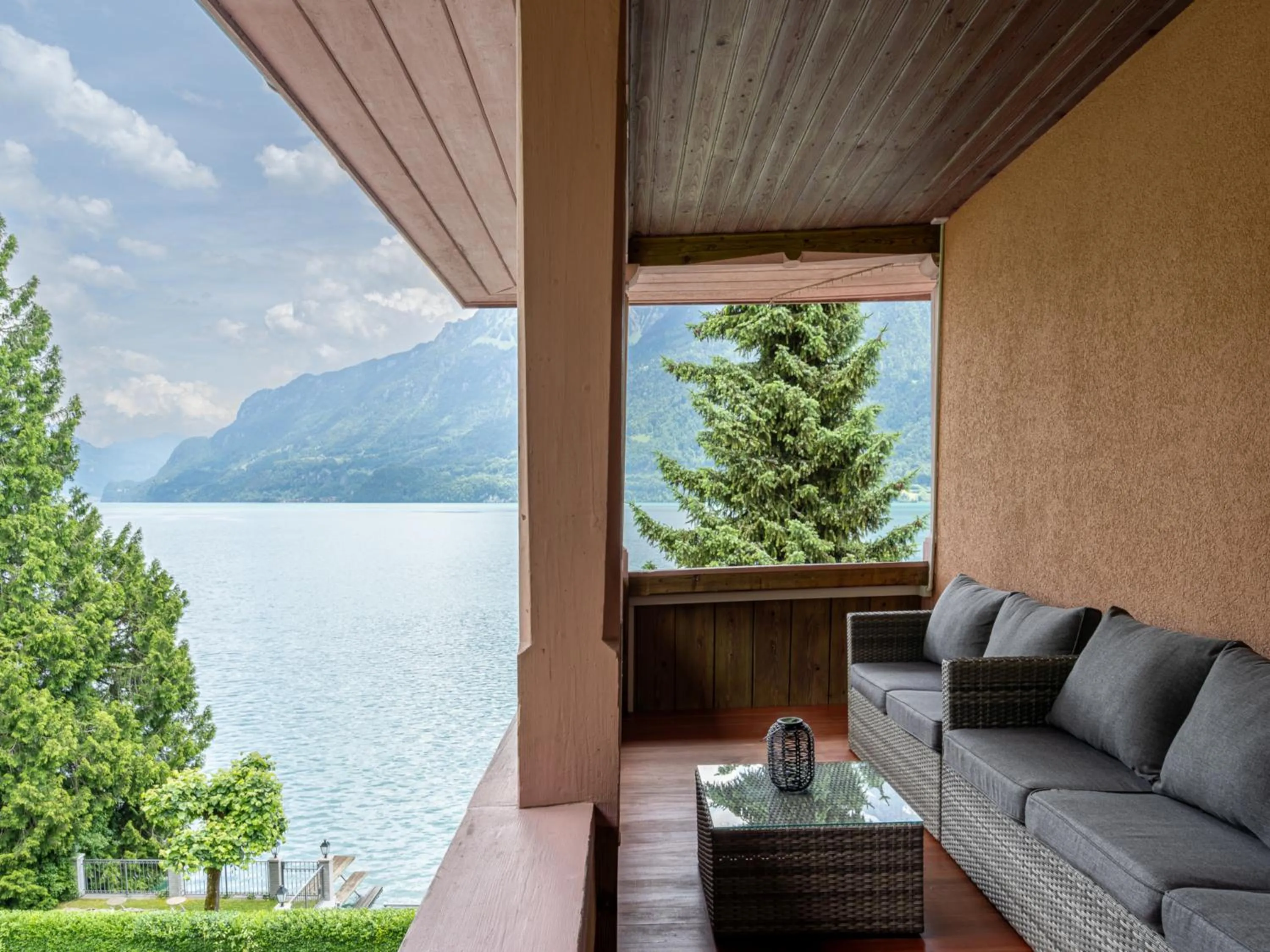 Balcony/Terrace in Hotel Seeburg - Adults only