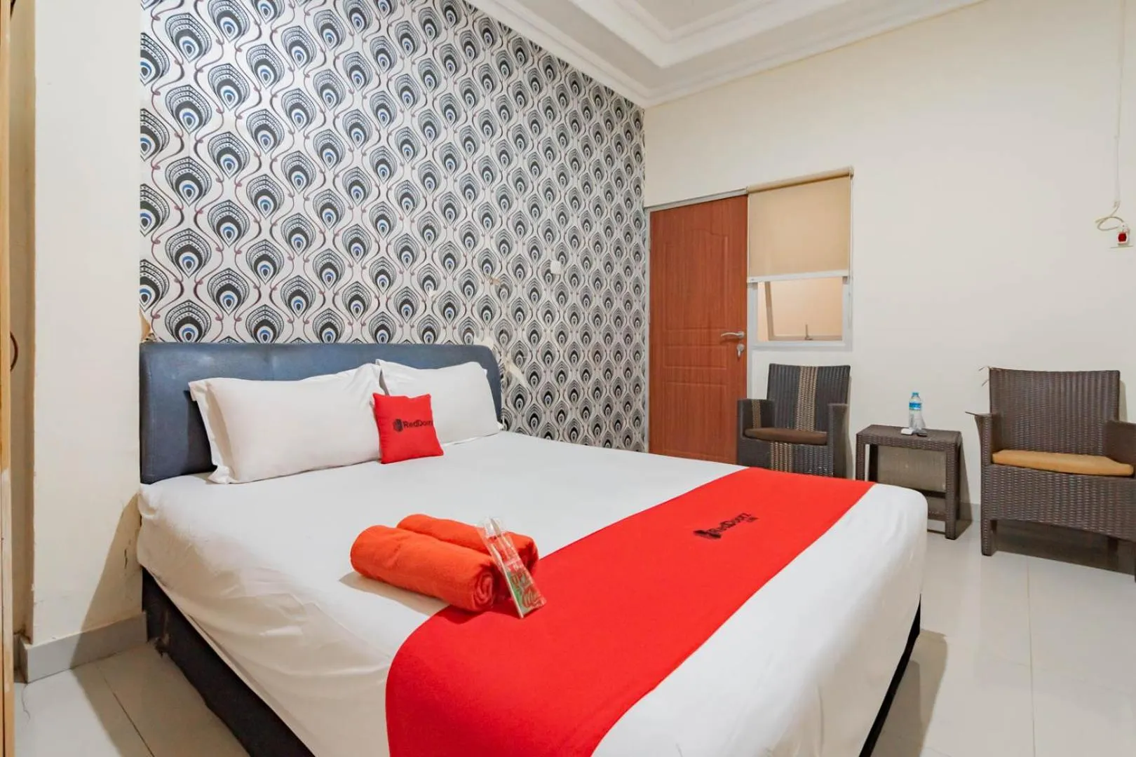 Bed in RedDoorz near Pasar Klandasan Balikpapan