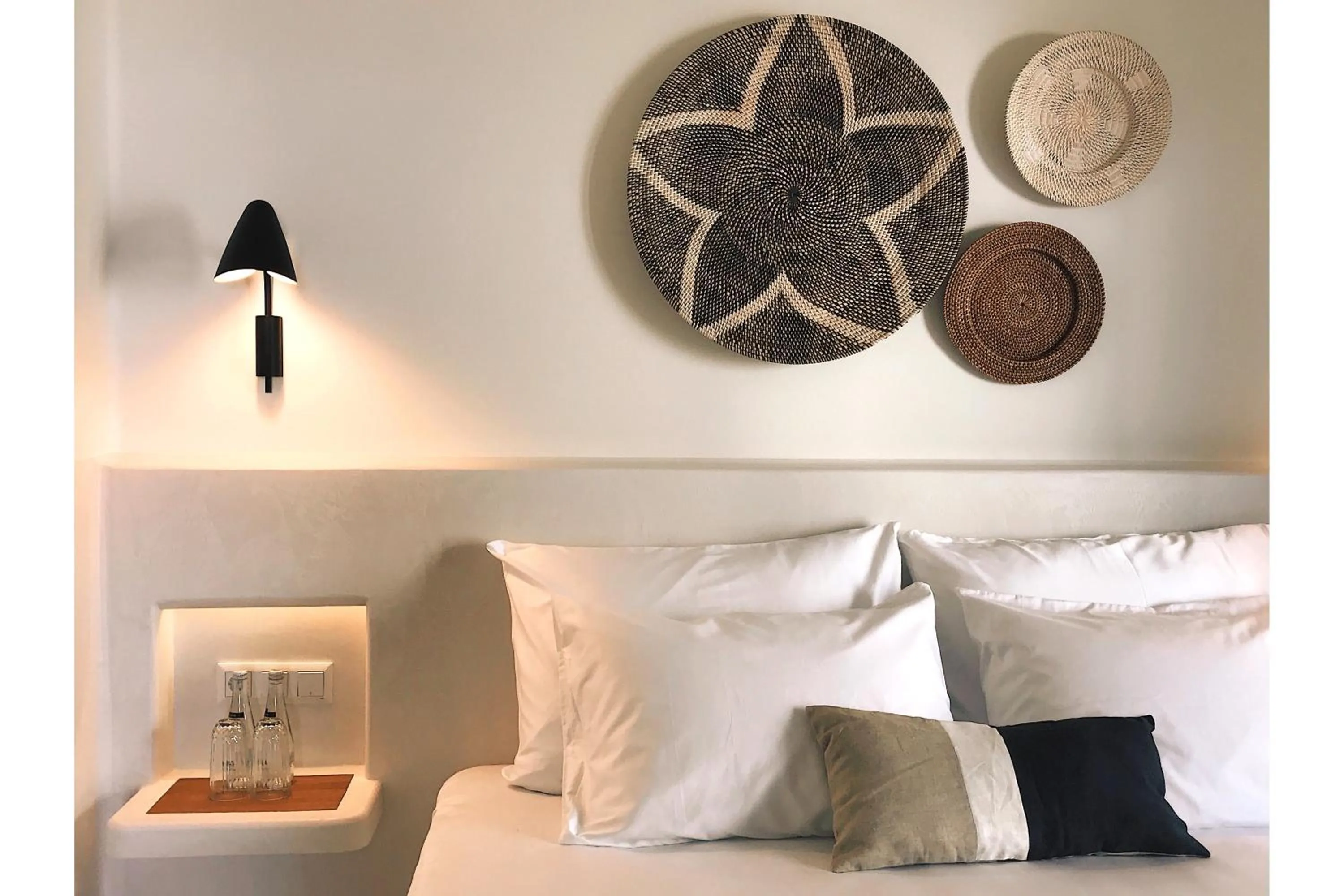 Bedroom in Pilos Suites