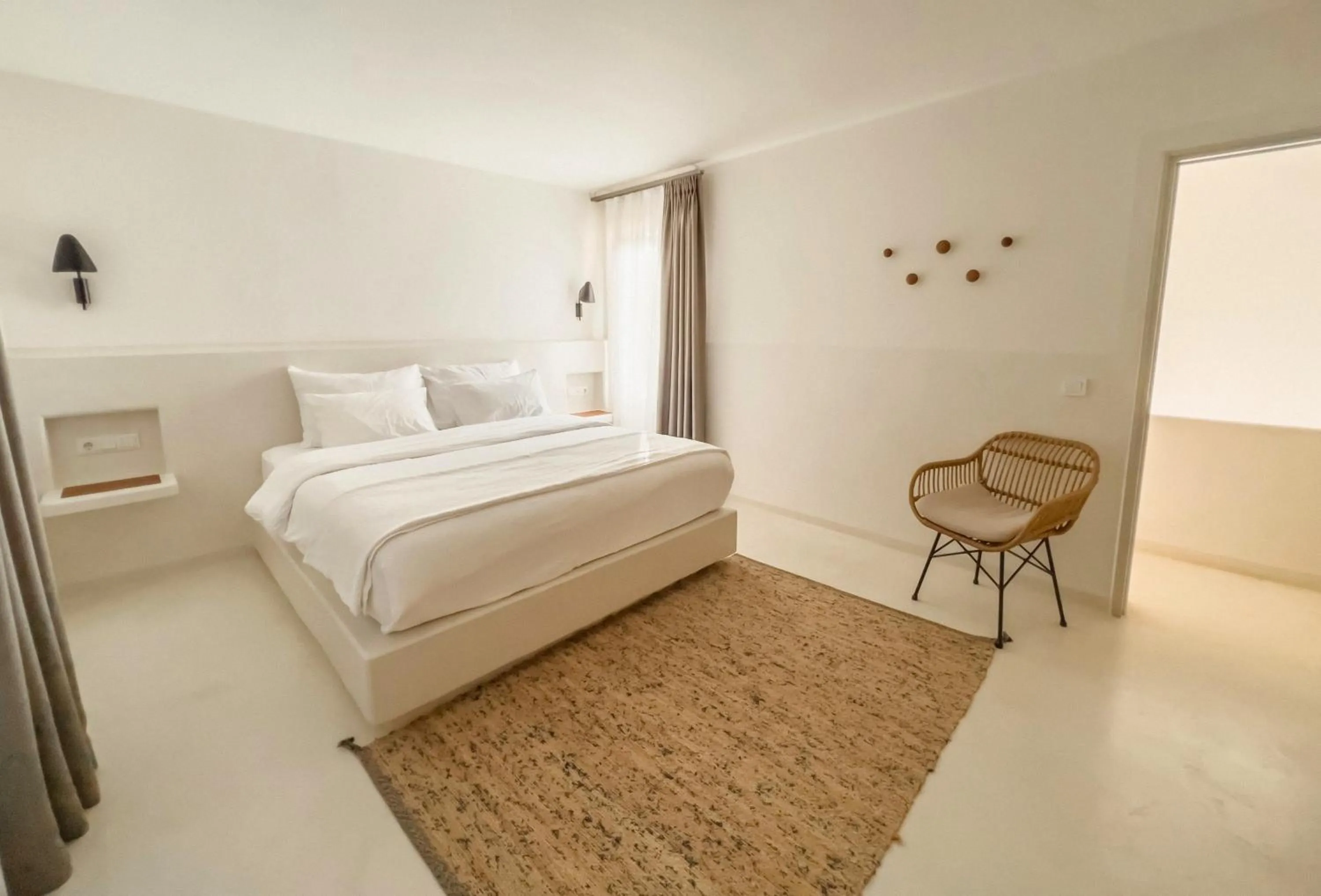 Bedroom in Pilos Suites