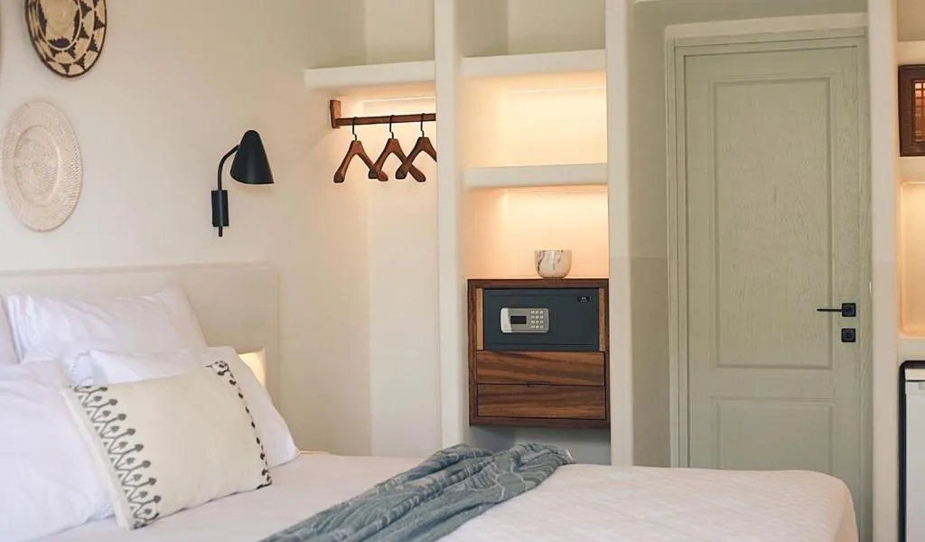 Living room in Pilos Suites