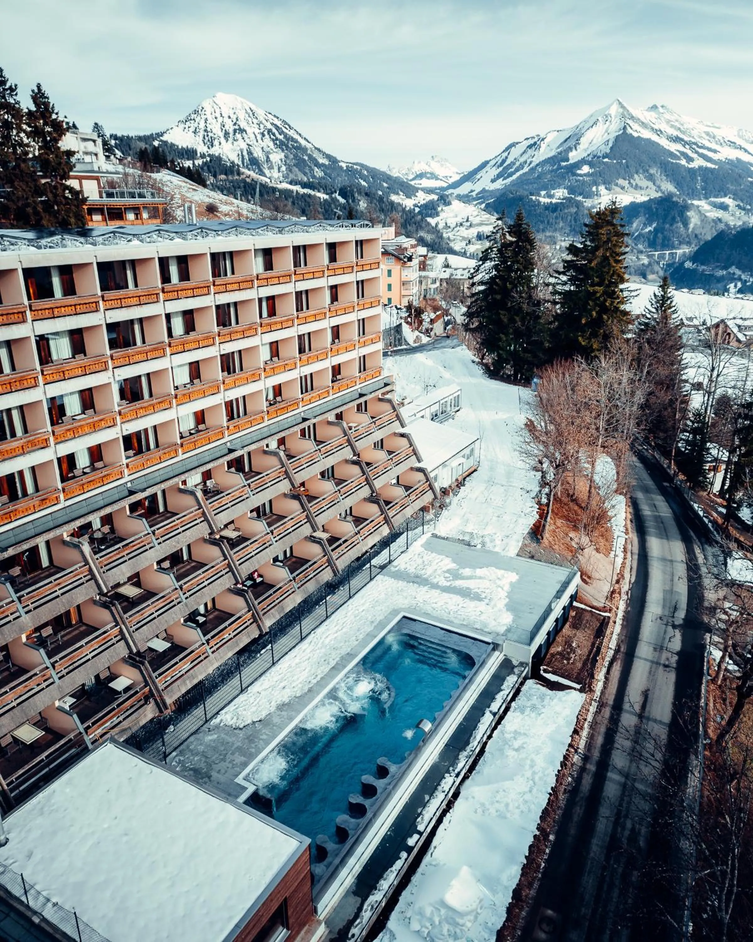 Property building in Hotel Central Résidence