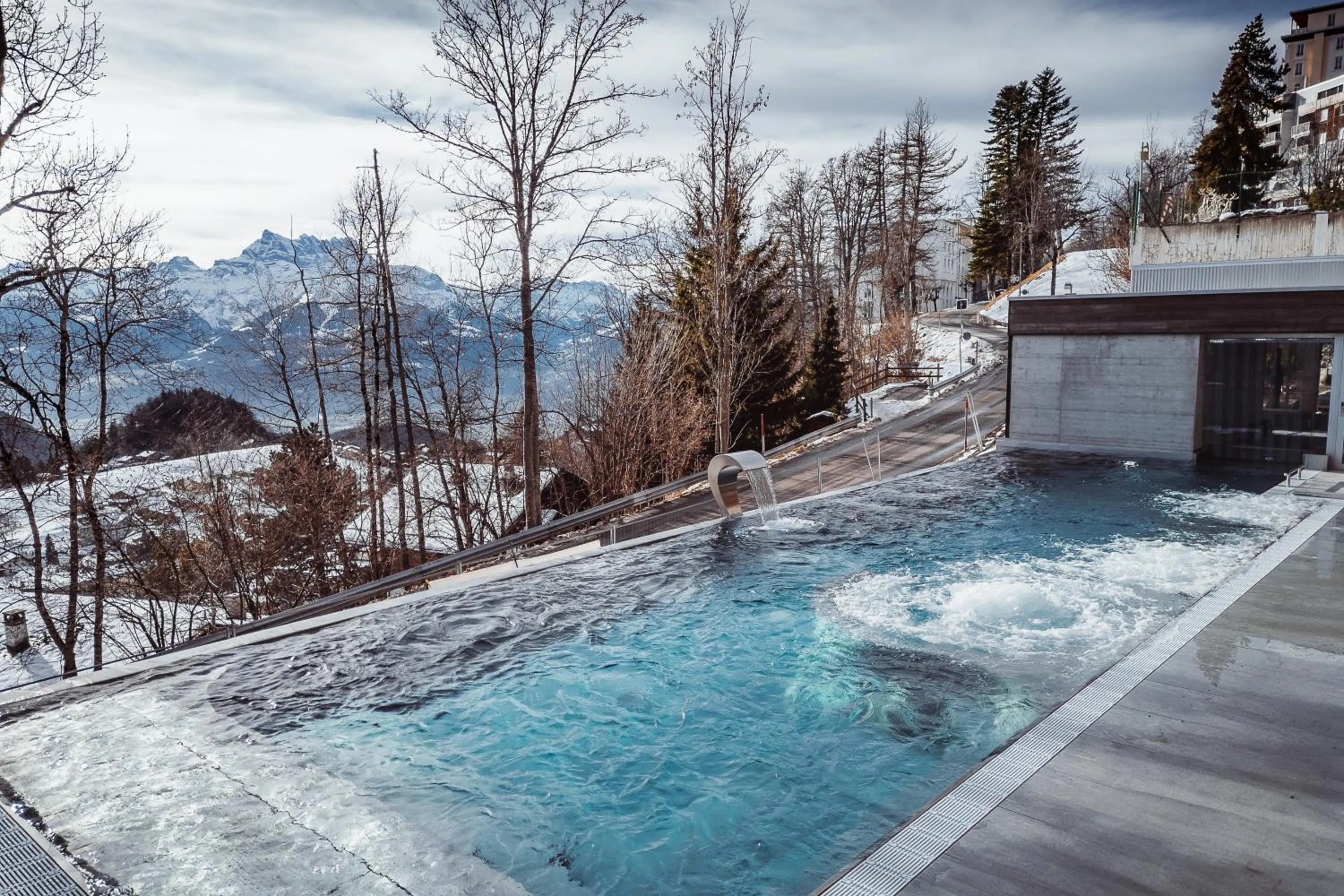 Natural landscape in Hotel Central Résidence