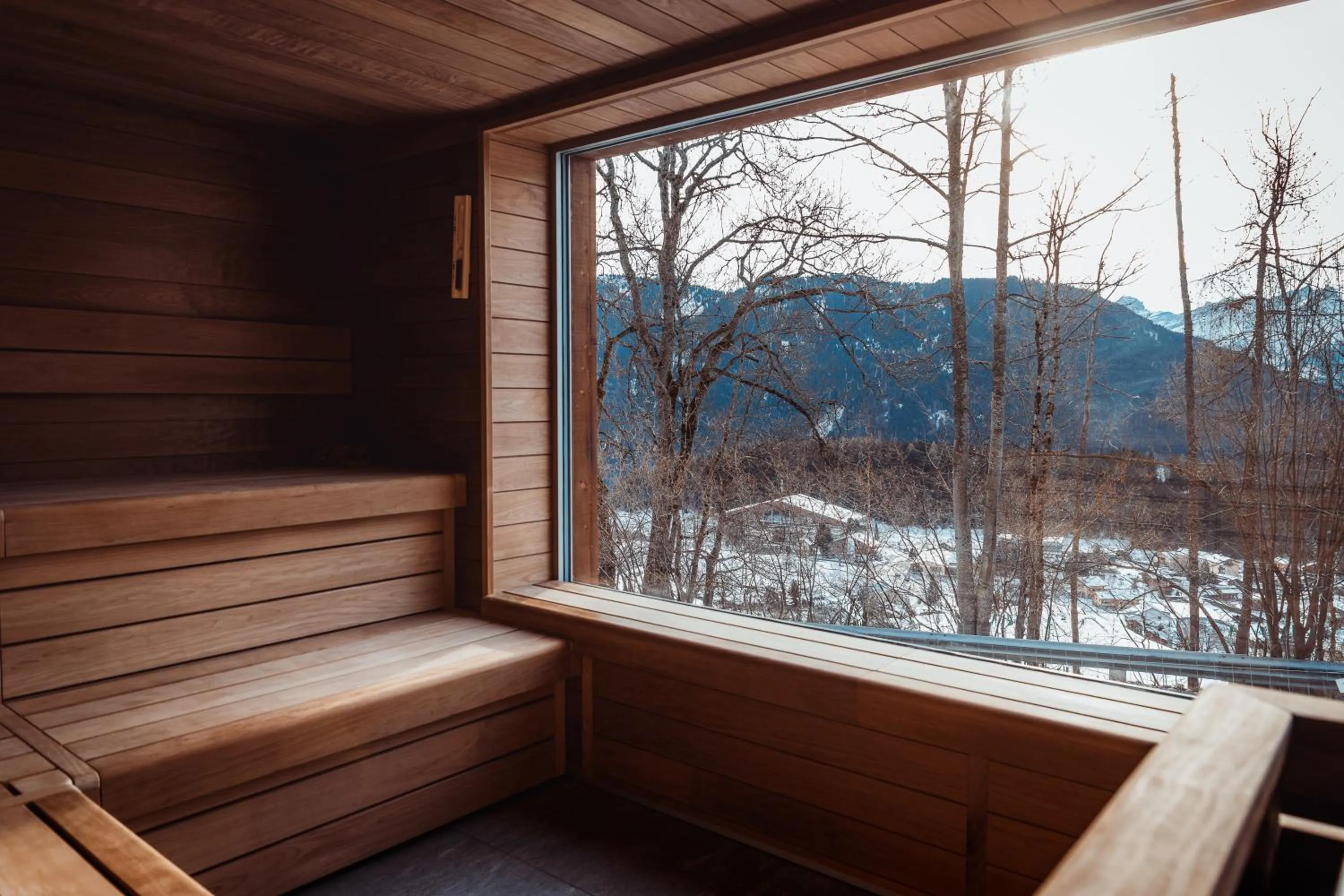 Sauna in Hotel Central Résidence