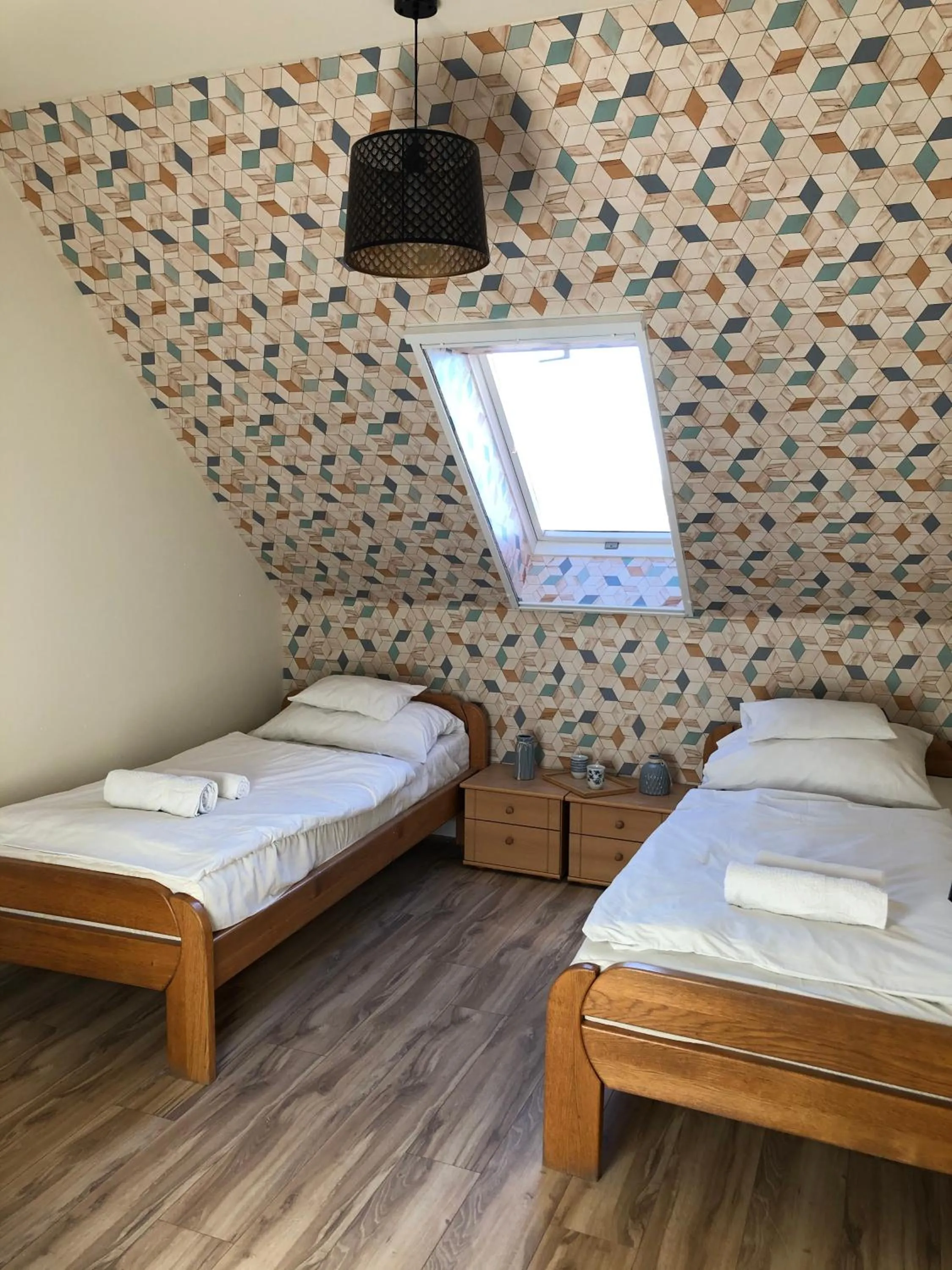 Bed in Székely Fogadó Self Check In Hotel Guesthouse