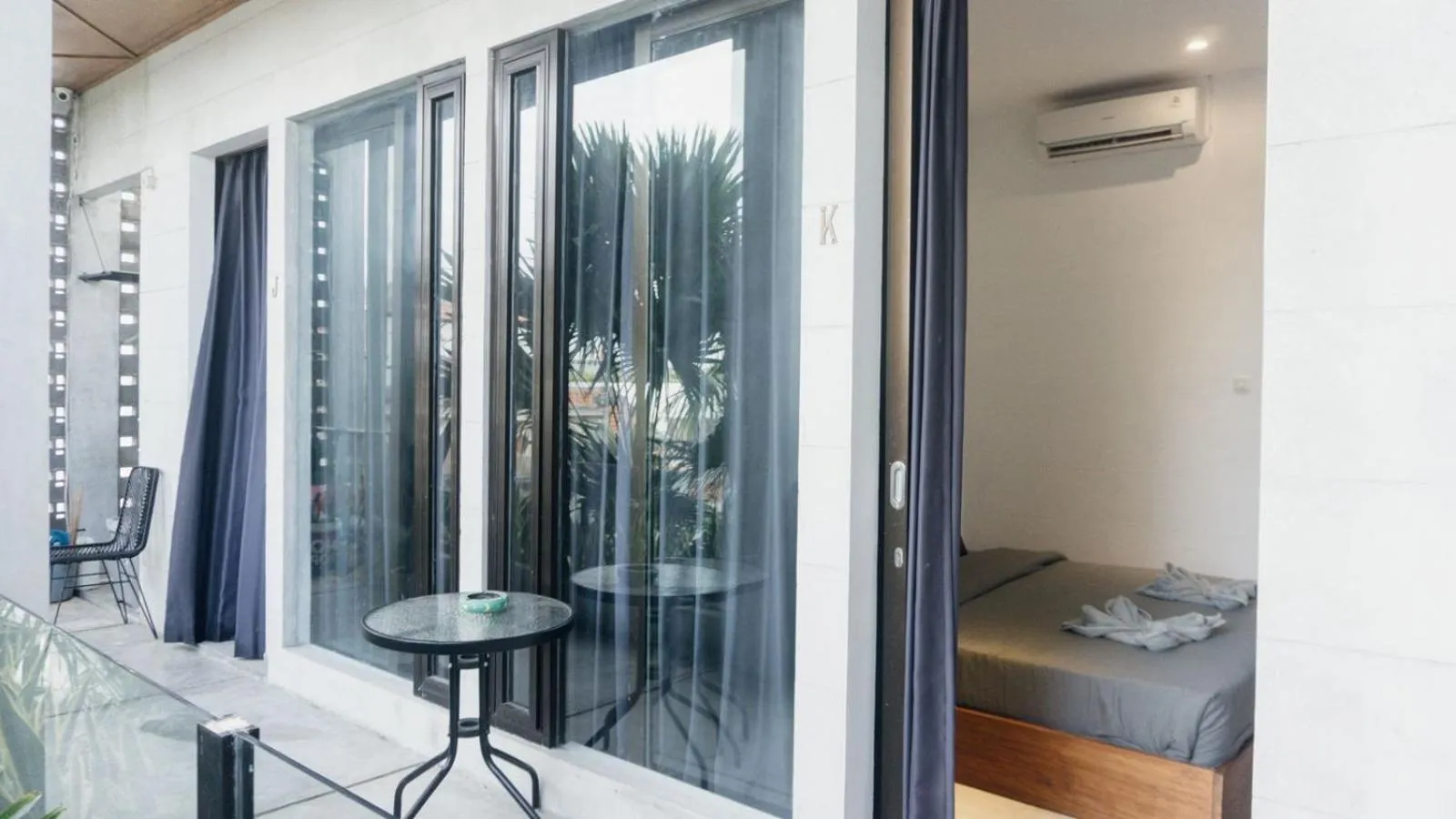 Balcony/Terrace in Escotel Vanili Guest House