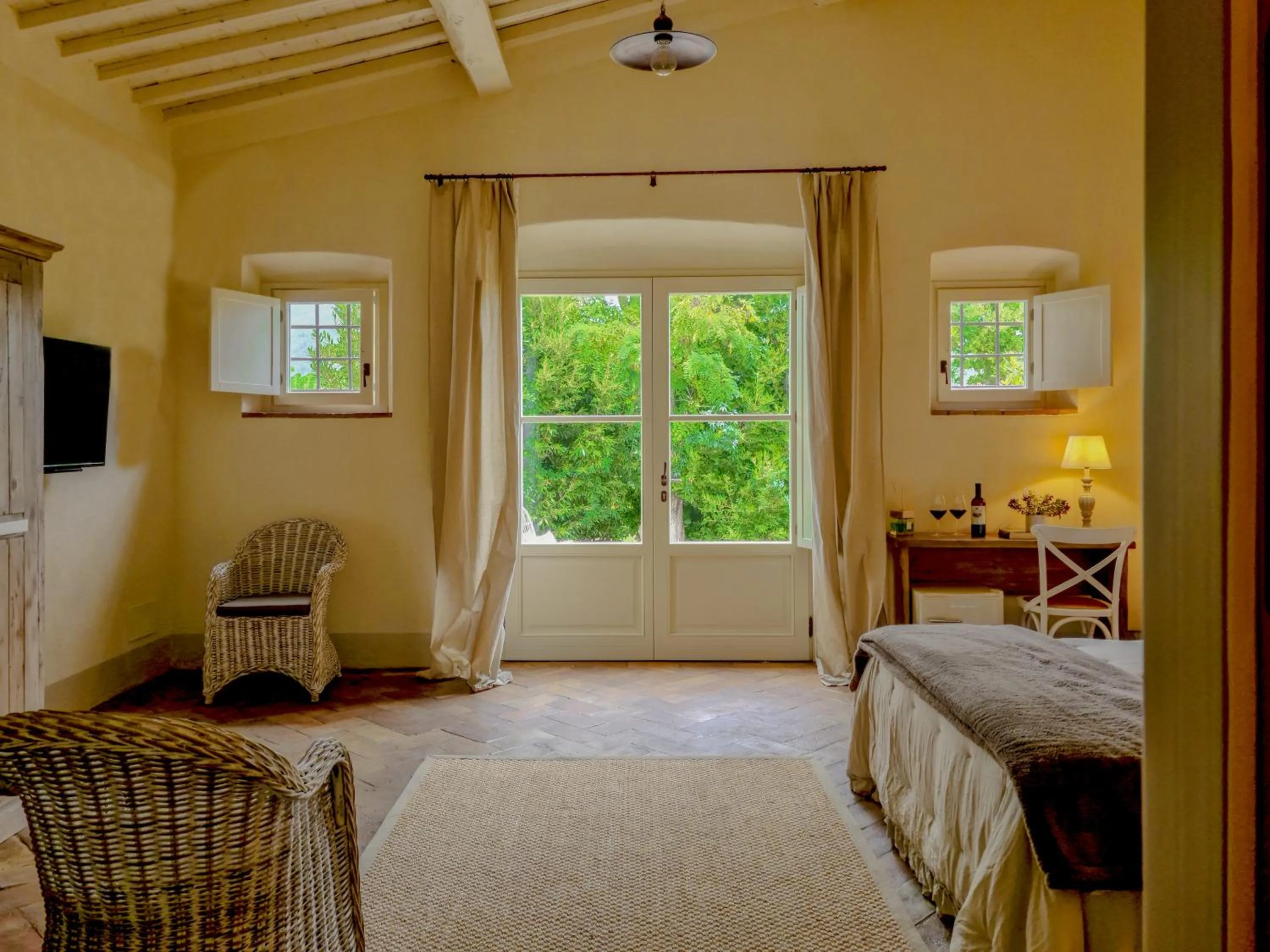 Bed in Casale Caterina Agriresort